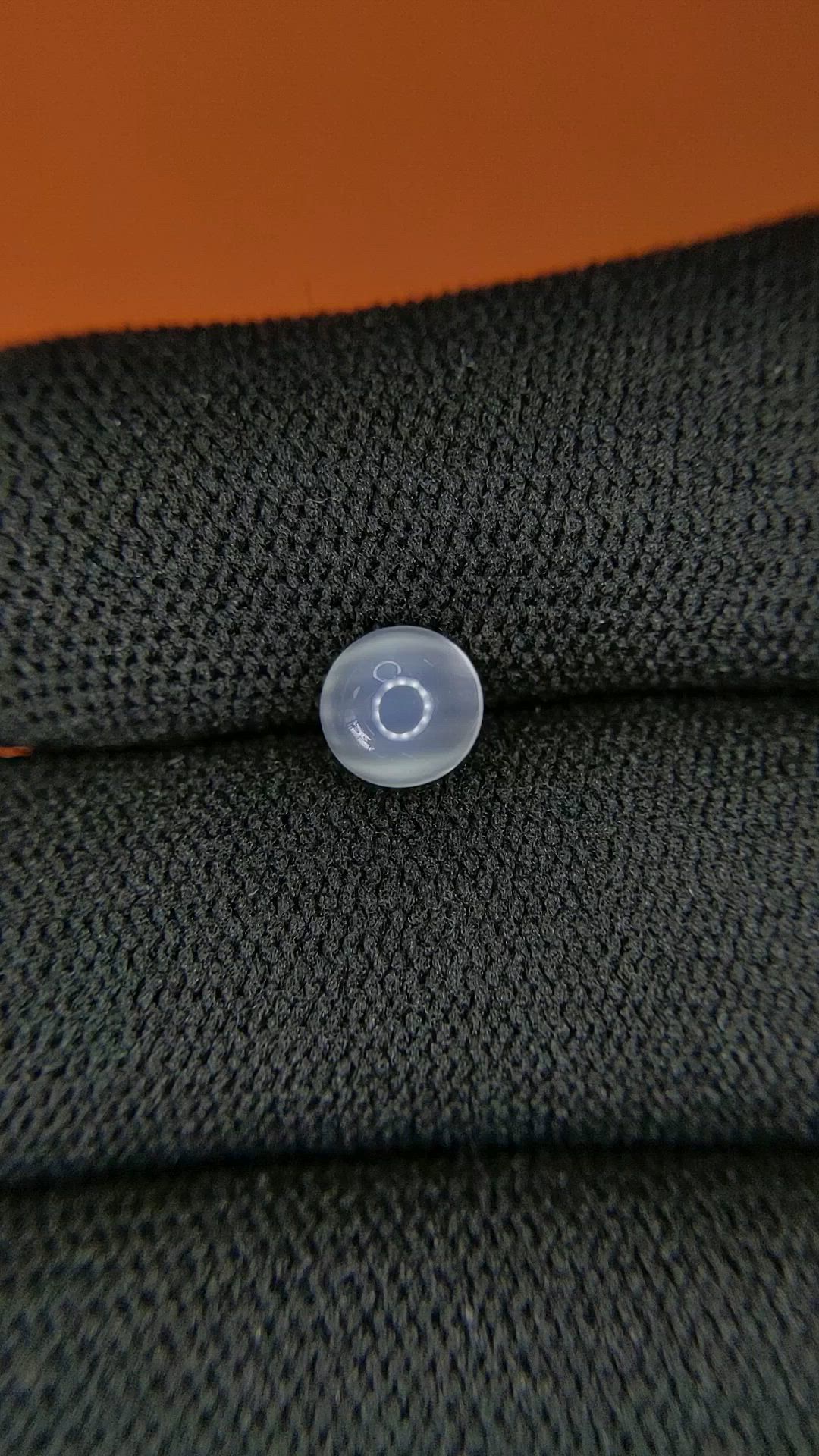 0.98 Ct. White Cabochon Moonstone from Ceylon (Sri Lanka) Size Video