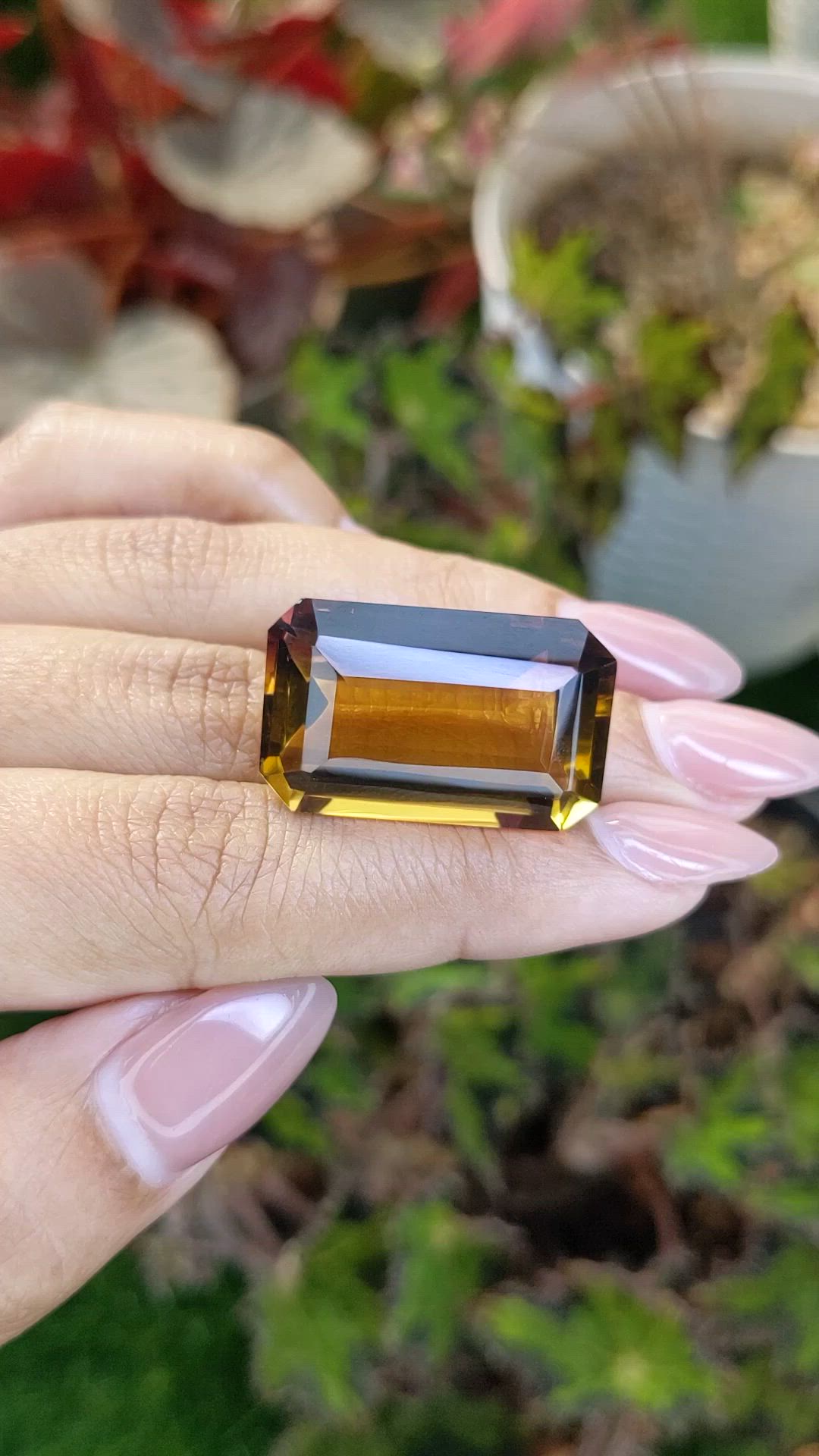 42.95 Ct. Bi Color Ametrine from Madagascar Size Video