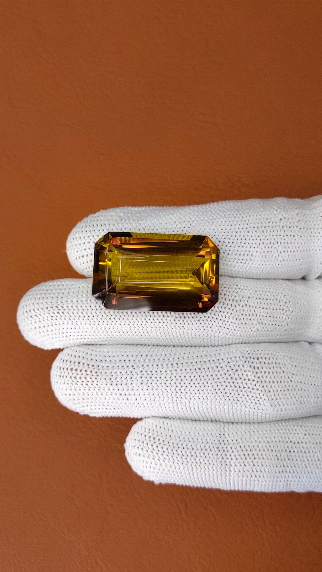 42.95 Ct. Bi Color Ametrine from Madagascar Size Video