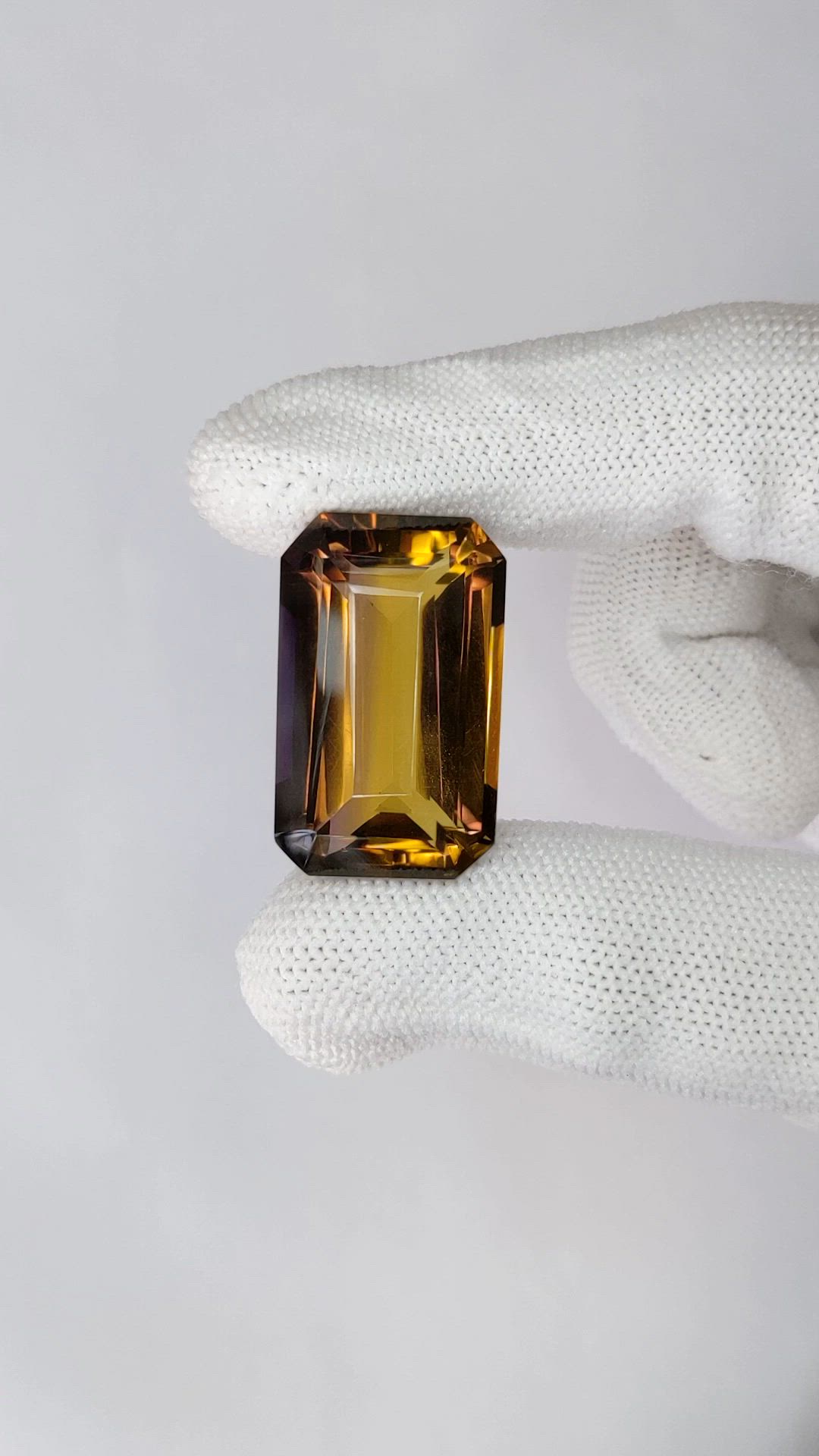 42.95 Ct. Bi Color Ametrine from Madagascar Size Video