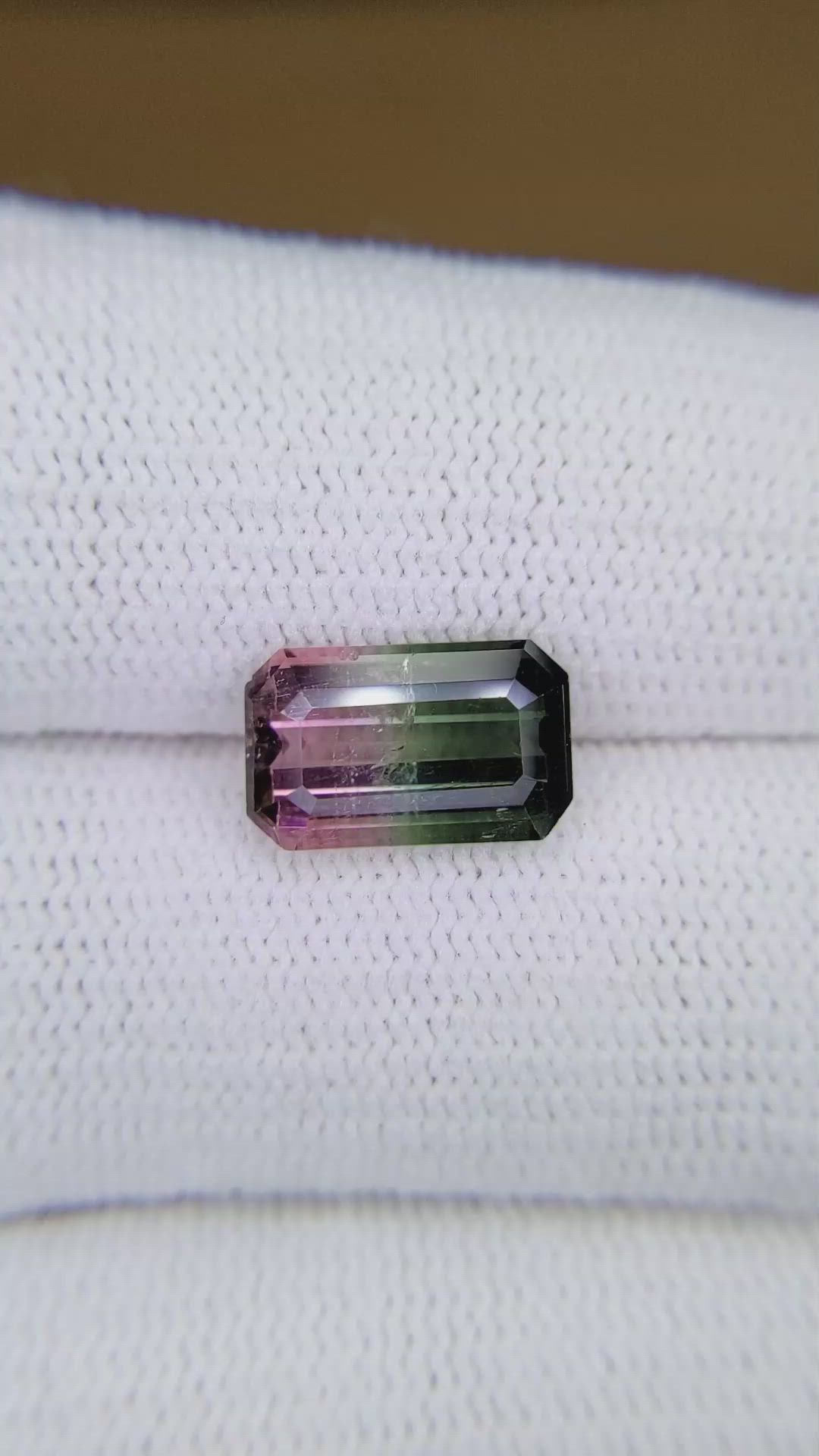 3.07 Ct. Watermelon Tourmaline from Madagascar Size Video
