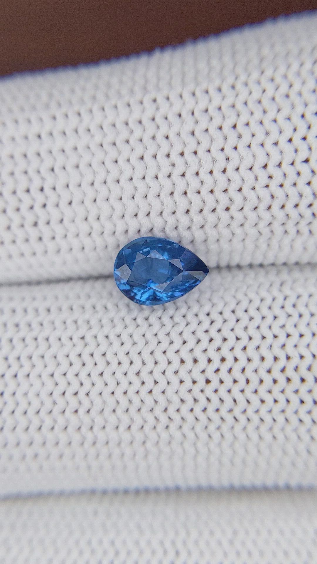 1.01 Ct. Blue Cobalt Spinel from Tanzania Size Video