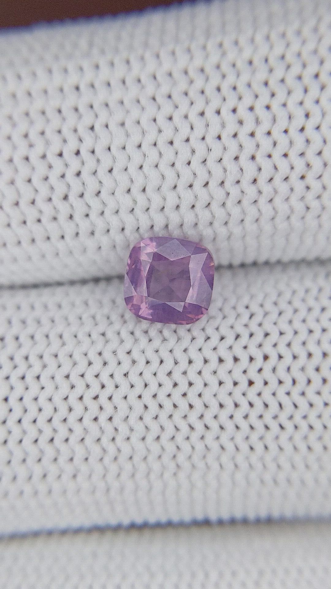 1.04 Ct. Pinkish Purple Spinel from Ceylon (Sri Lanka) Size Video