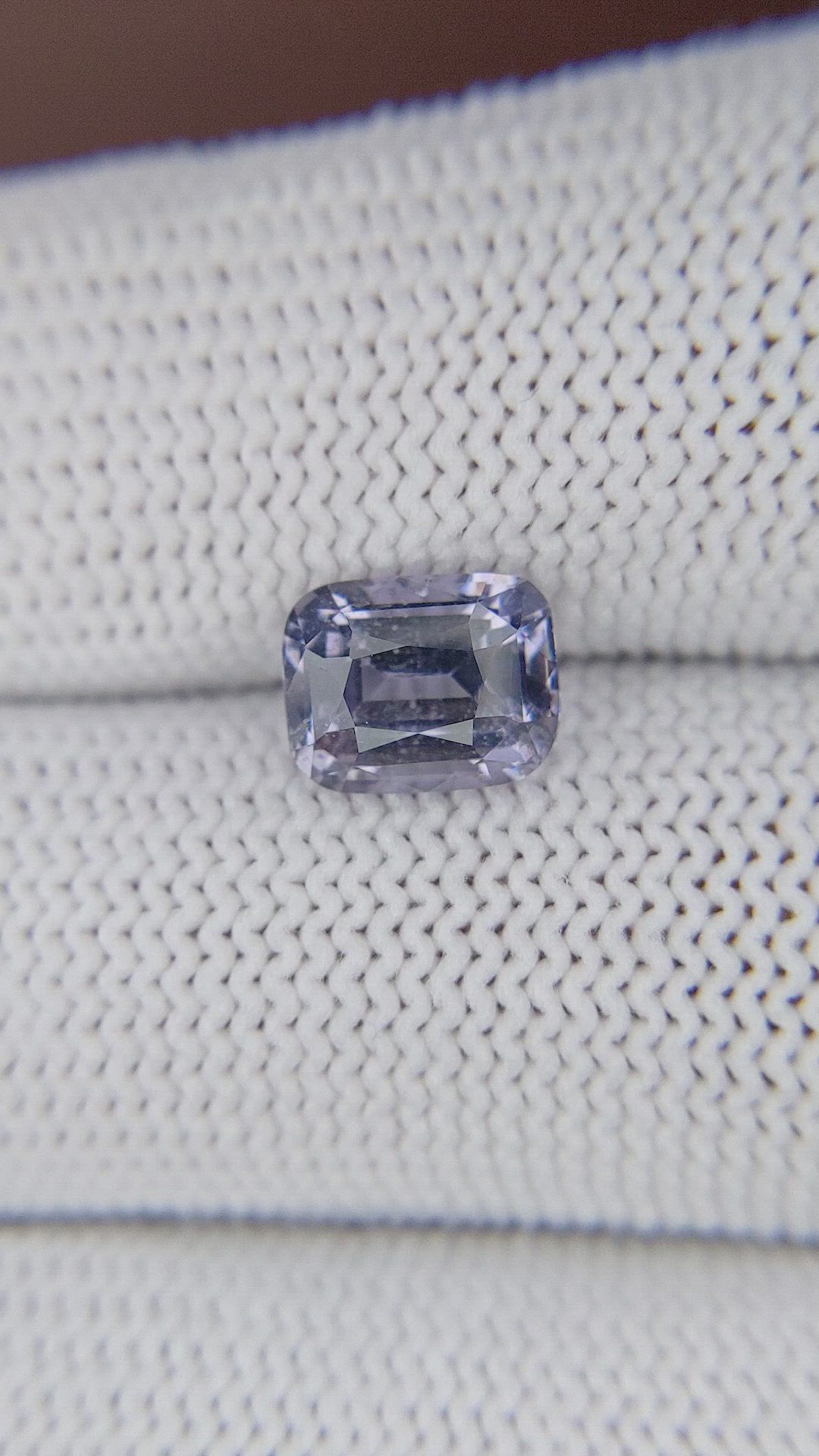 2.40 Ct. Bluish Purple Spinel from Ceylon (Sri Lanka) Size Video