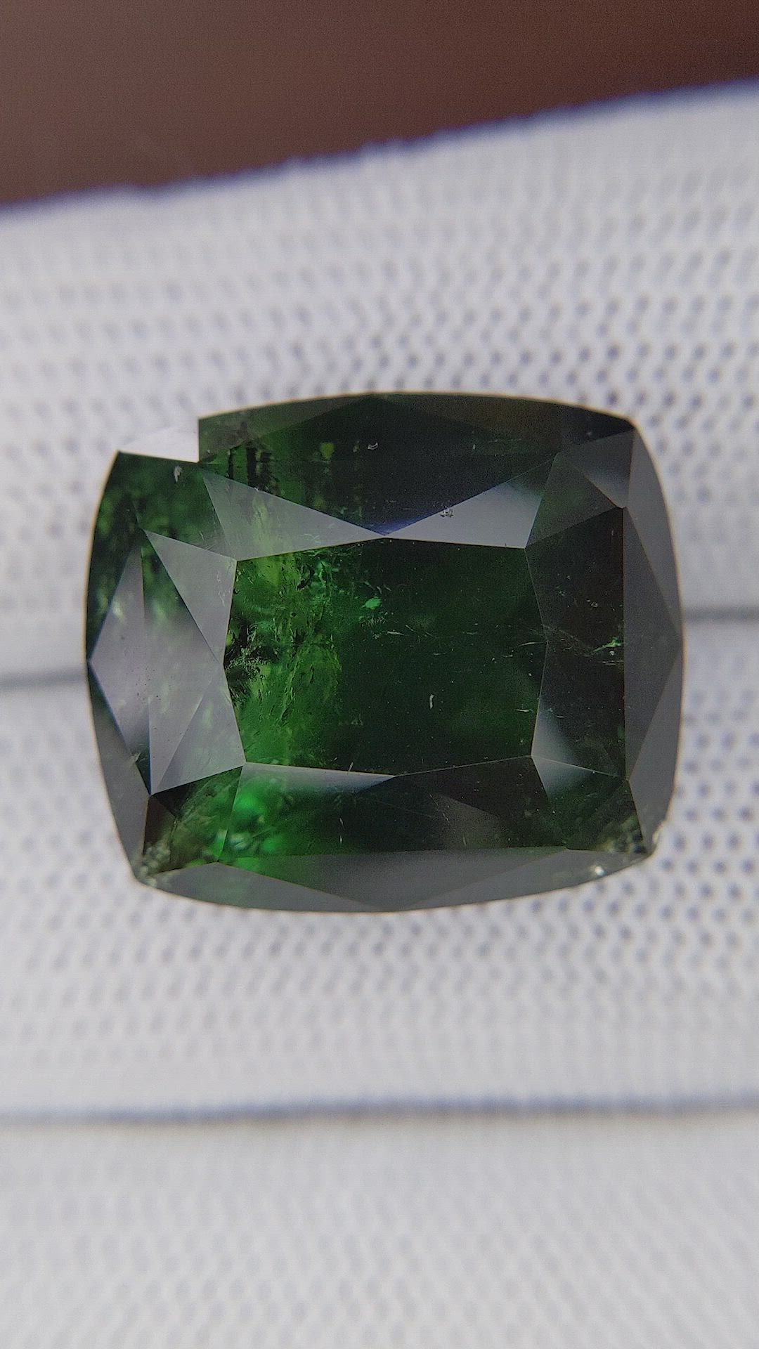 36.95 Ct. Green Tourmaline from Ceylon (Sri Lanka) Size Video