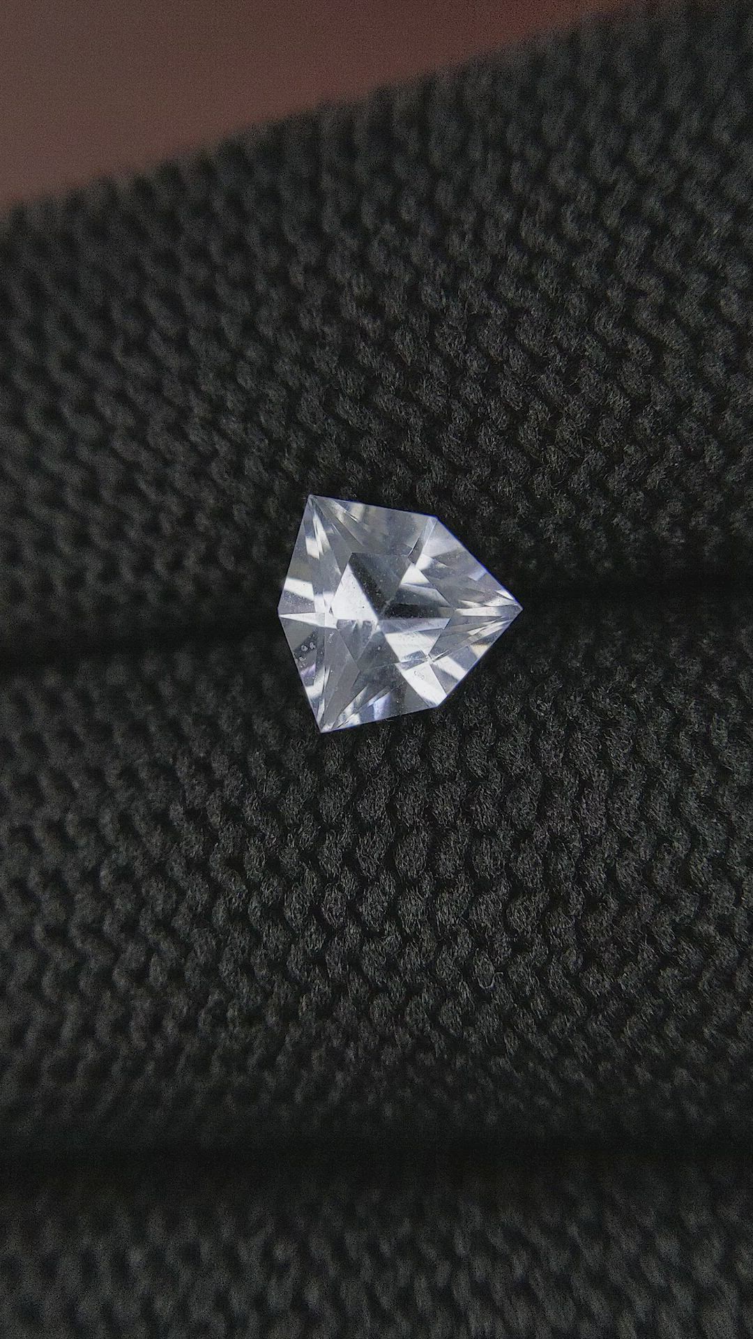 1.12 Ct. Blue Aquamarine from Ceylon (Sri Lanka) Size Video