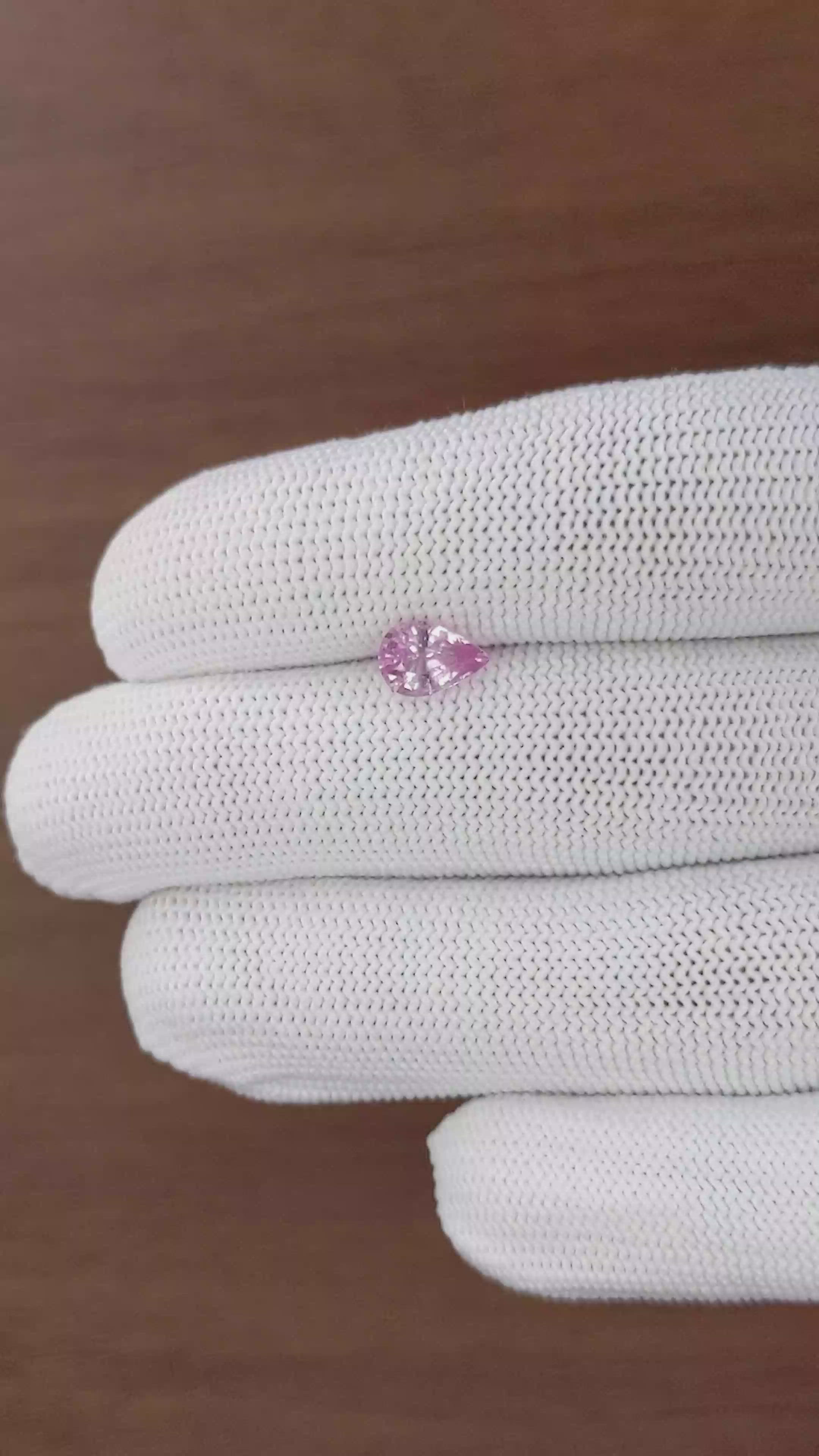1.31 Ct. Pink Spinel from Madagascar Size Video