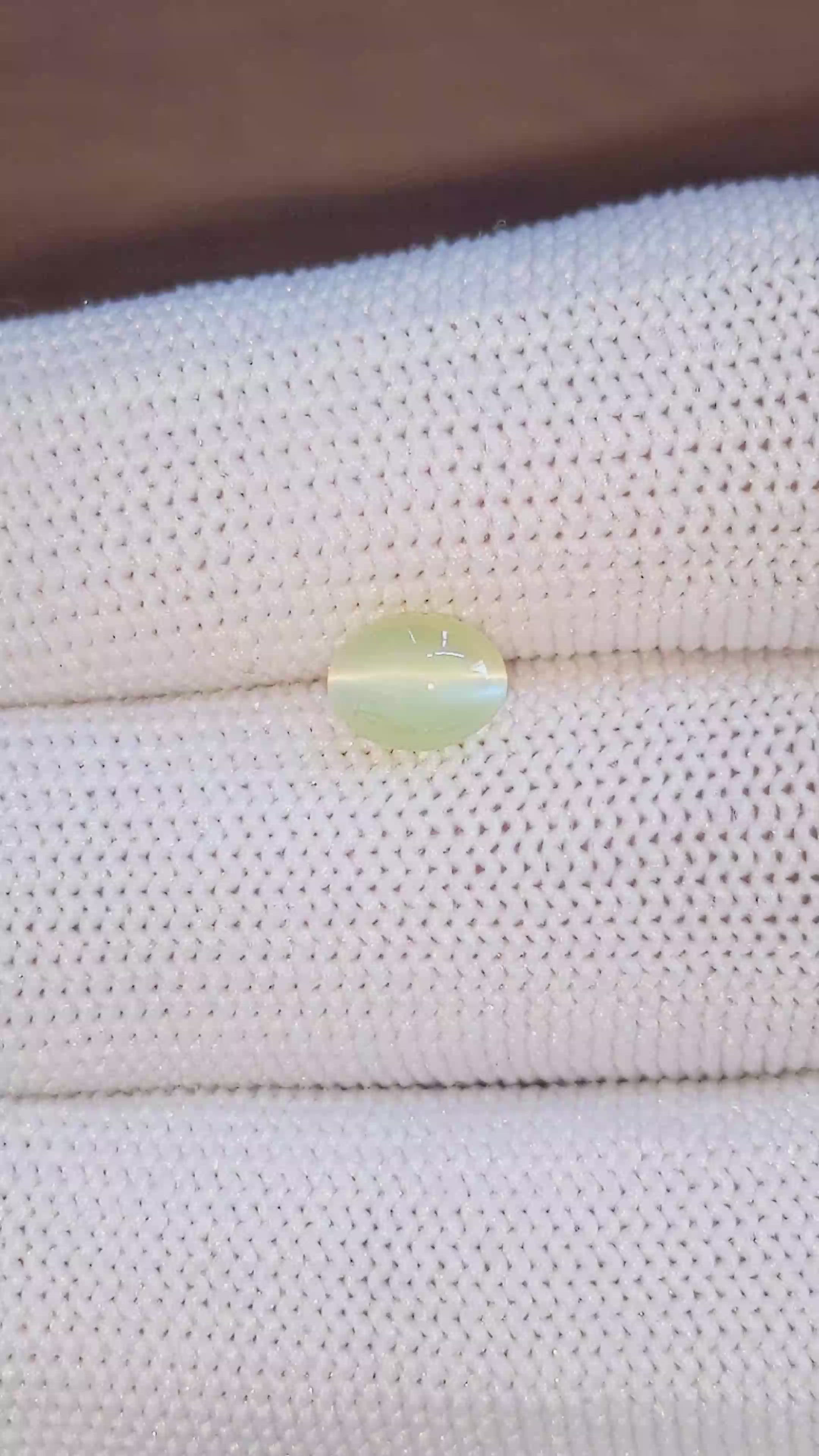 1.82 Ct. Greenish Yellow Cabochon Chrysoberyl from Tanzania Size Video