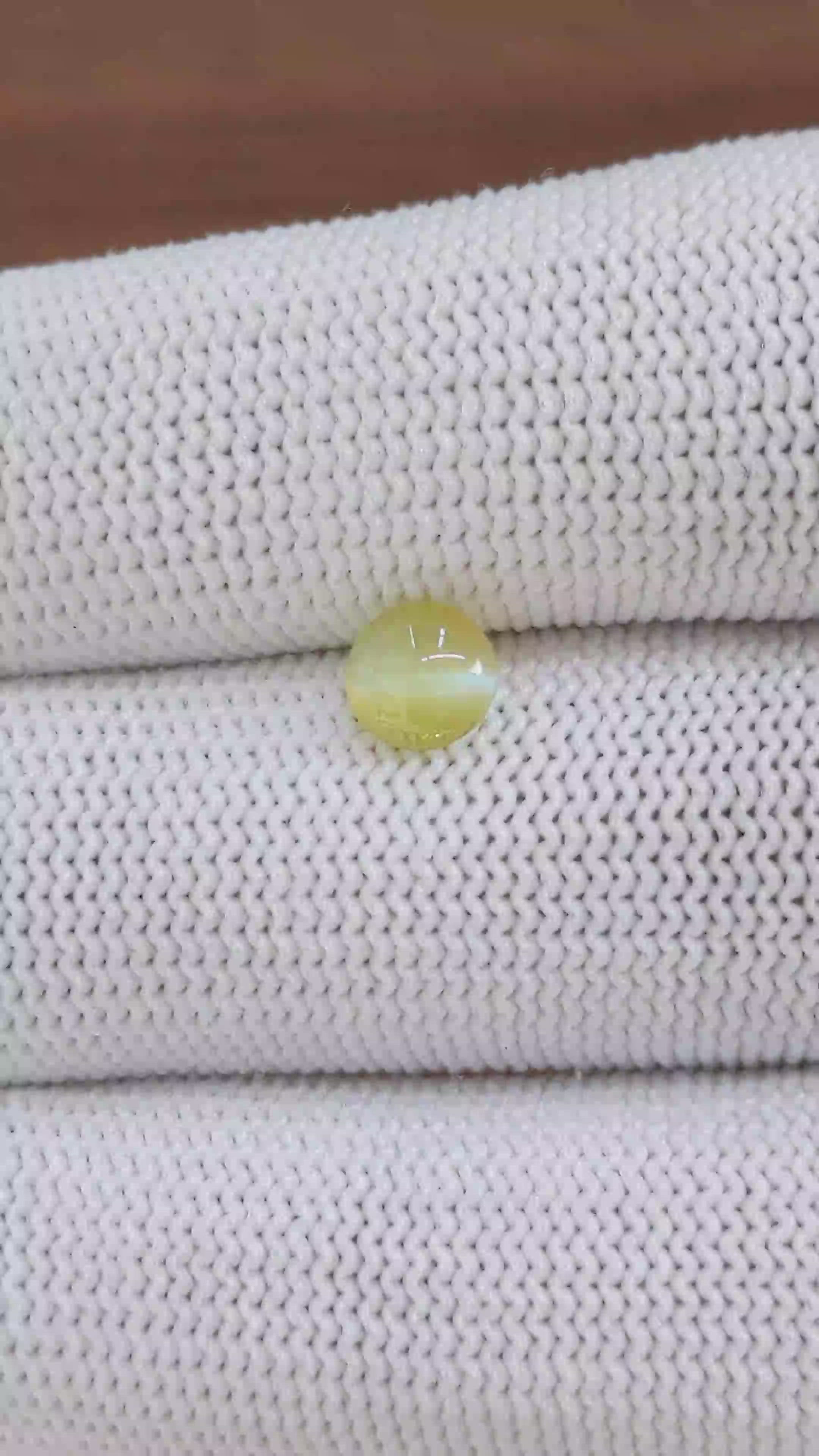 1.02 Ct. Greenish Yellow Cabochon Chrysoberyl from Tanzania Size Video