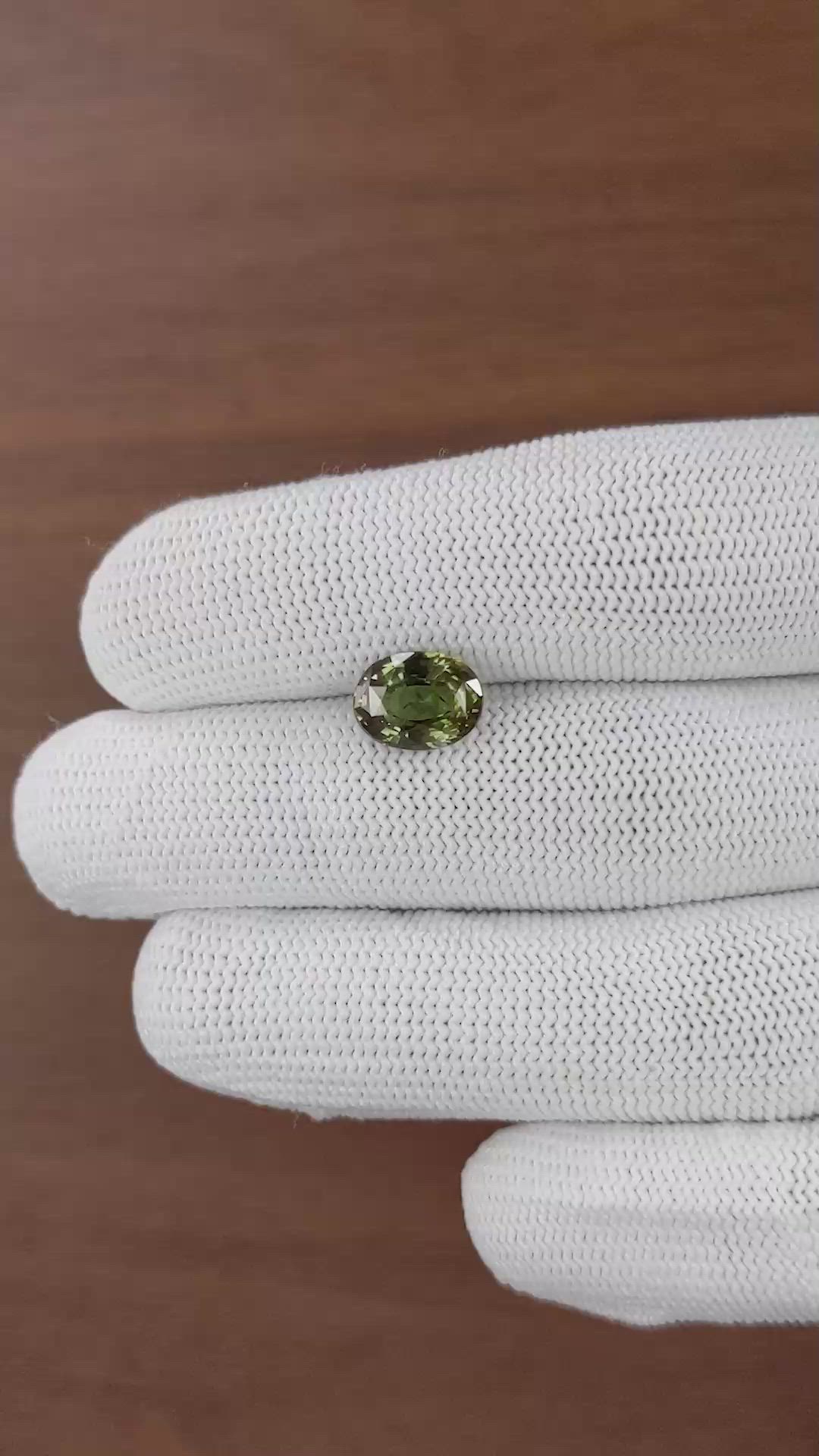 3.52 Ct. Color Change Garnet from Tanzania Size Video