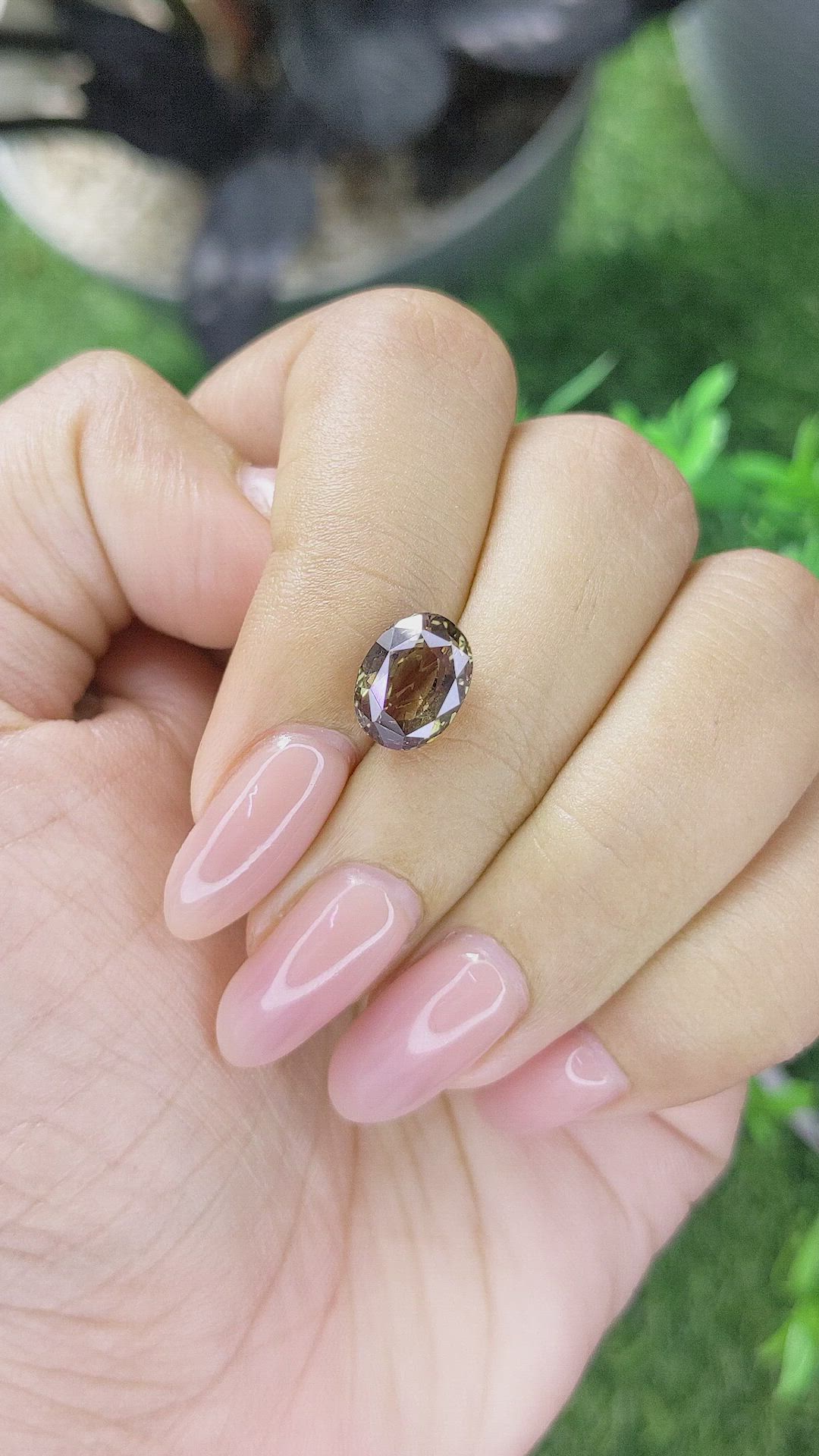 3.52 Ct. Color Change Garnet from Tanzania Size Video