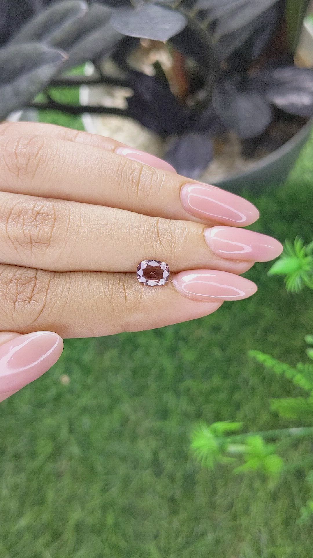 0.96 Ct. Color Change Garnet from Tanzania Size Video