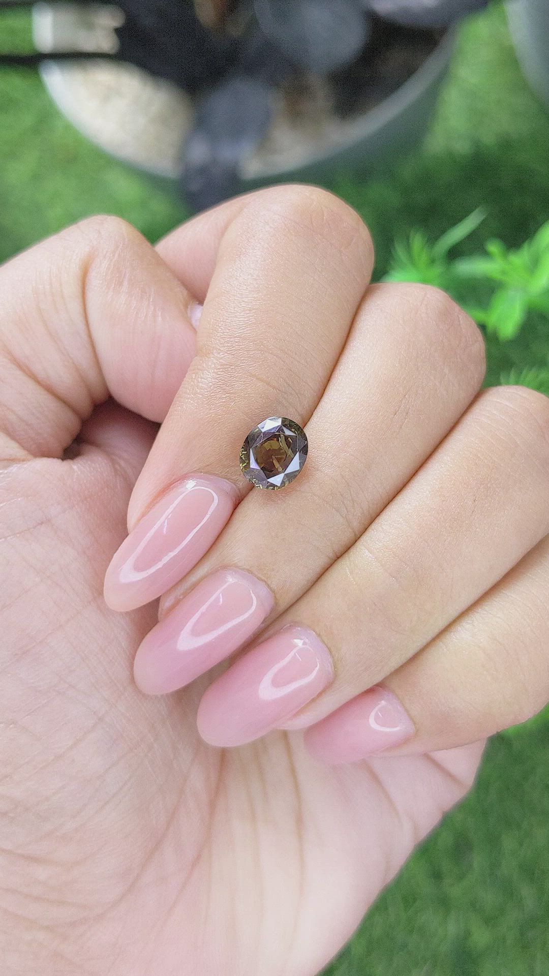 2.04 Ct. Color Change Garnet from Tanzania Size Video