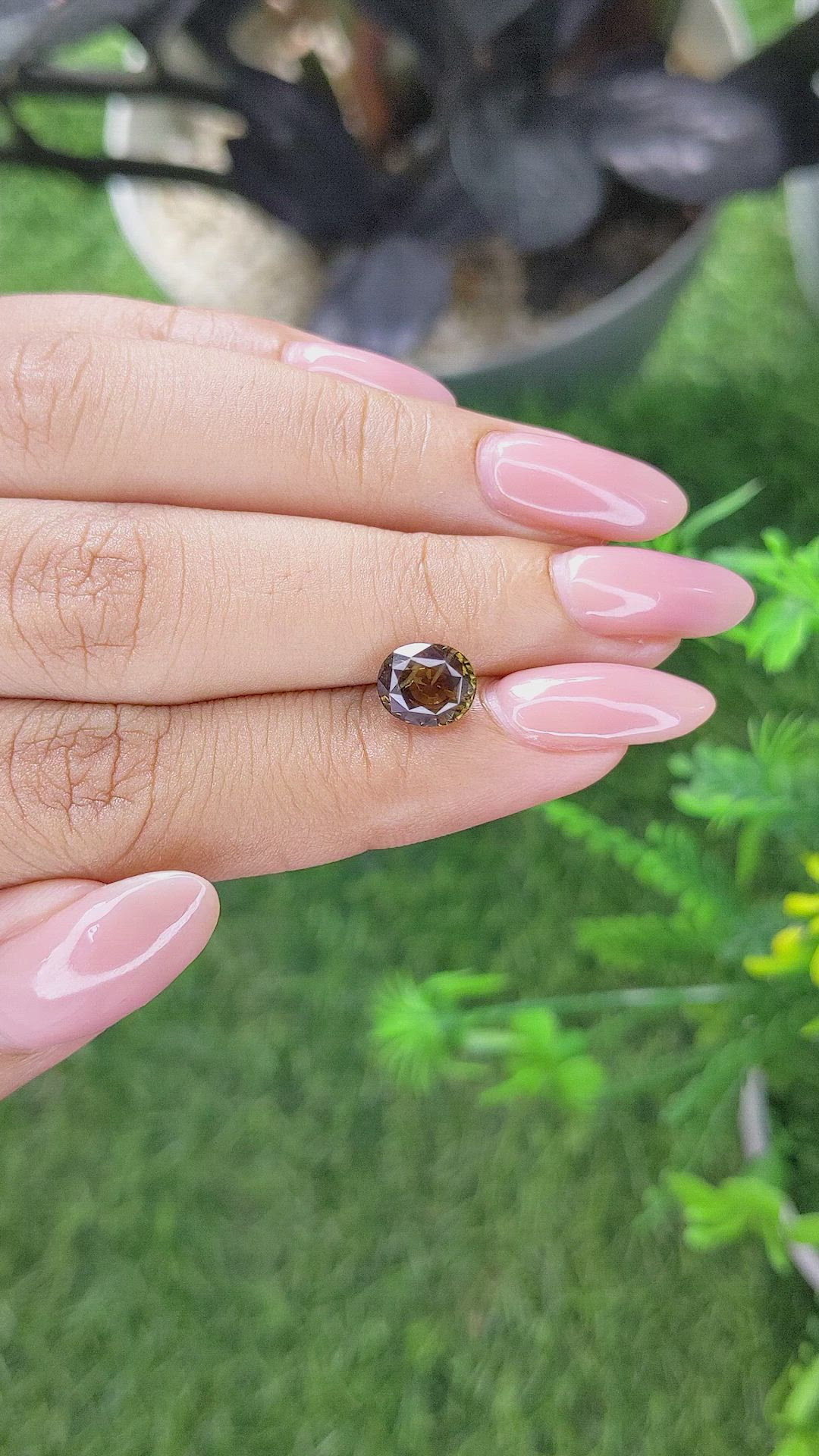 2.04 Ct. Color Change Garnet from Tanzania Size Video