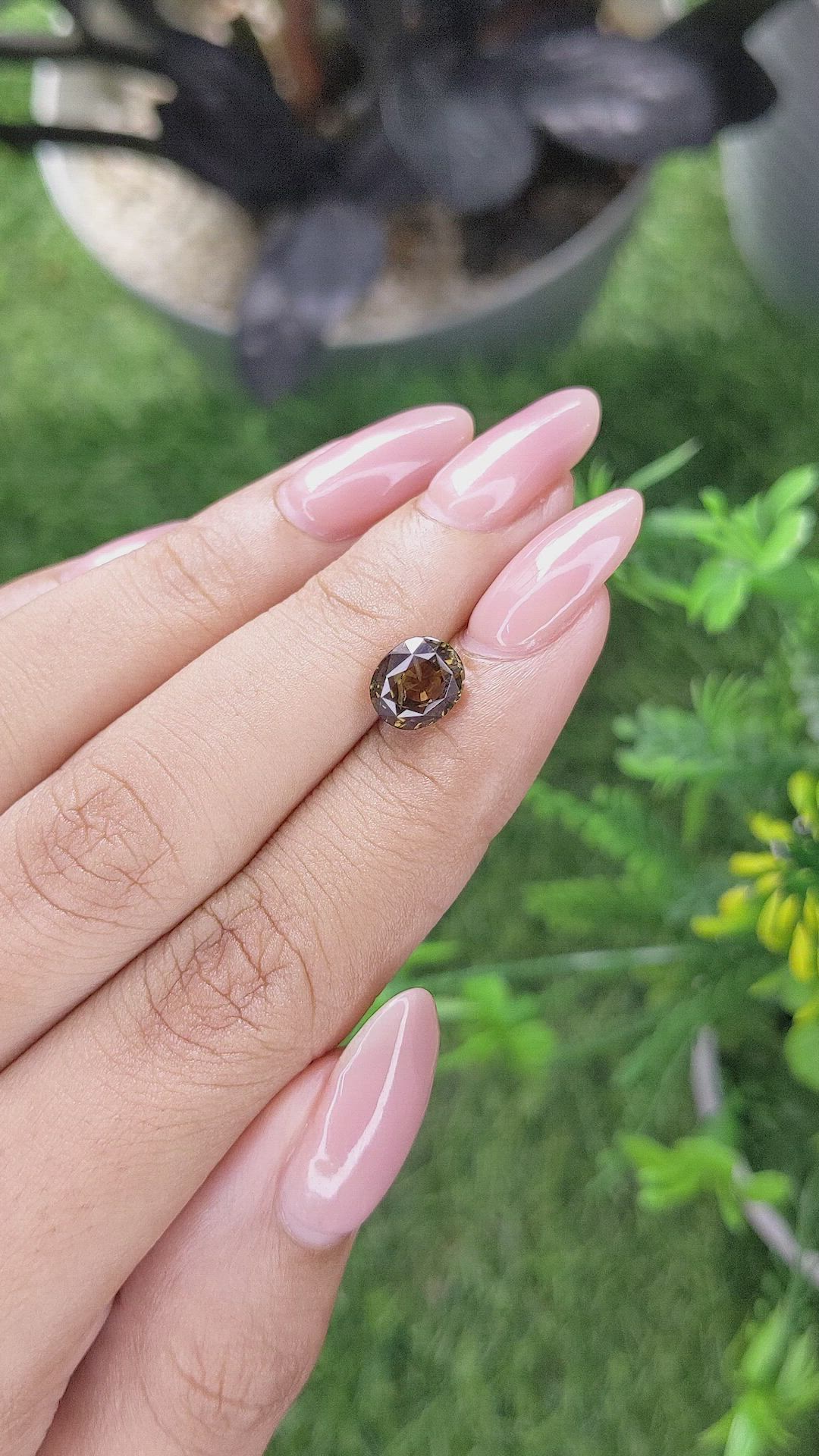 2.04 Ct. Color Change Garnet from Tanzania Size Video