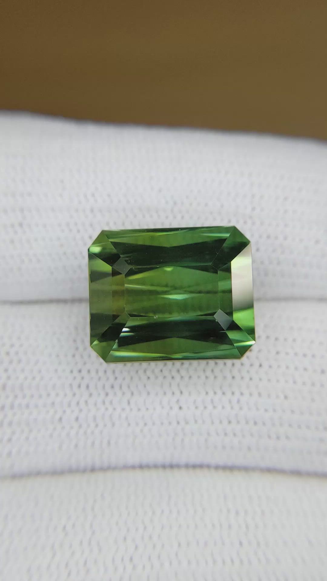 17.11 Ct. Green Tourmaline from Africa Size Video