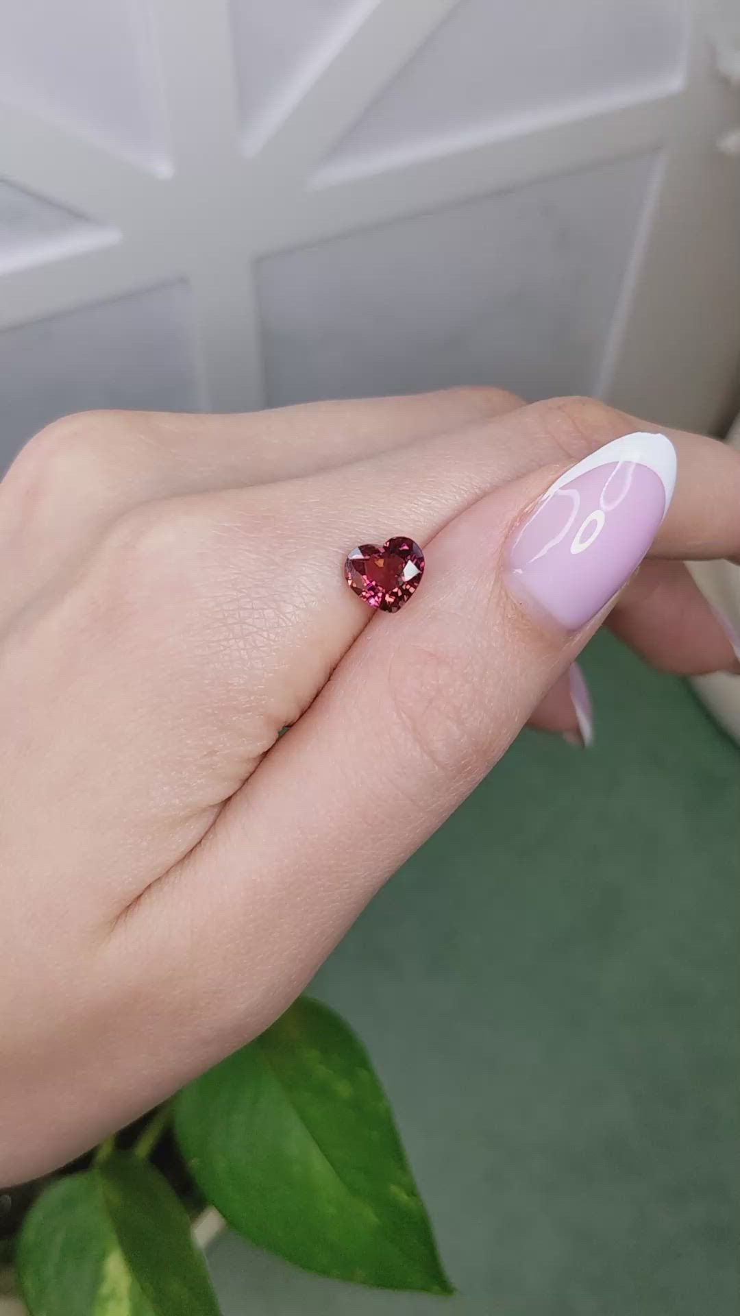 2.01 Ct. Purplish Pink Tourmaline from Africa Size Video