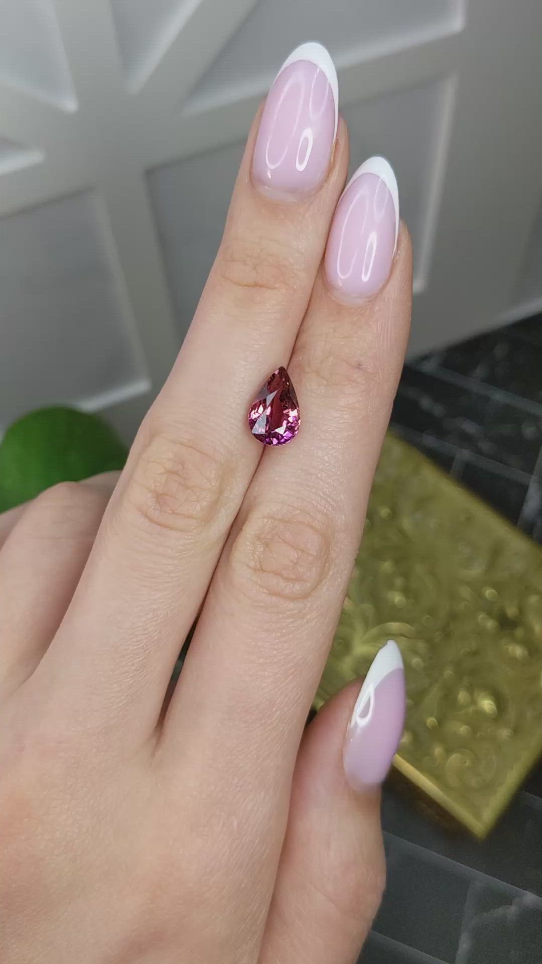 2.76 Ct. Pink Tourmaline from Africa Size Video