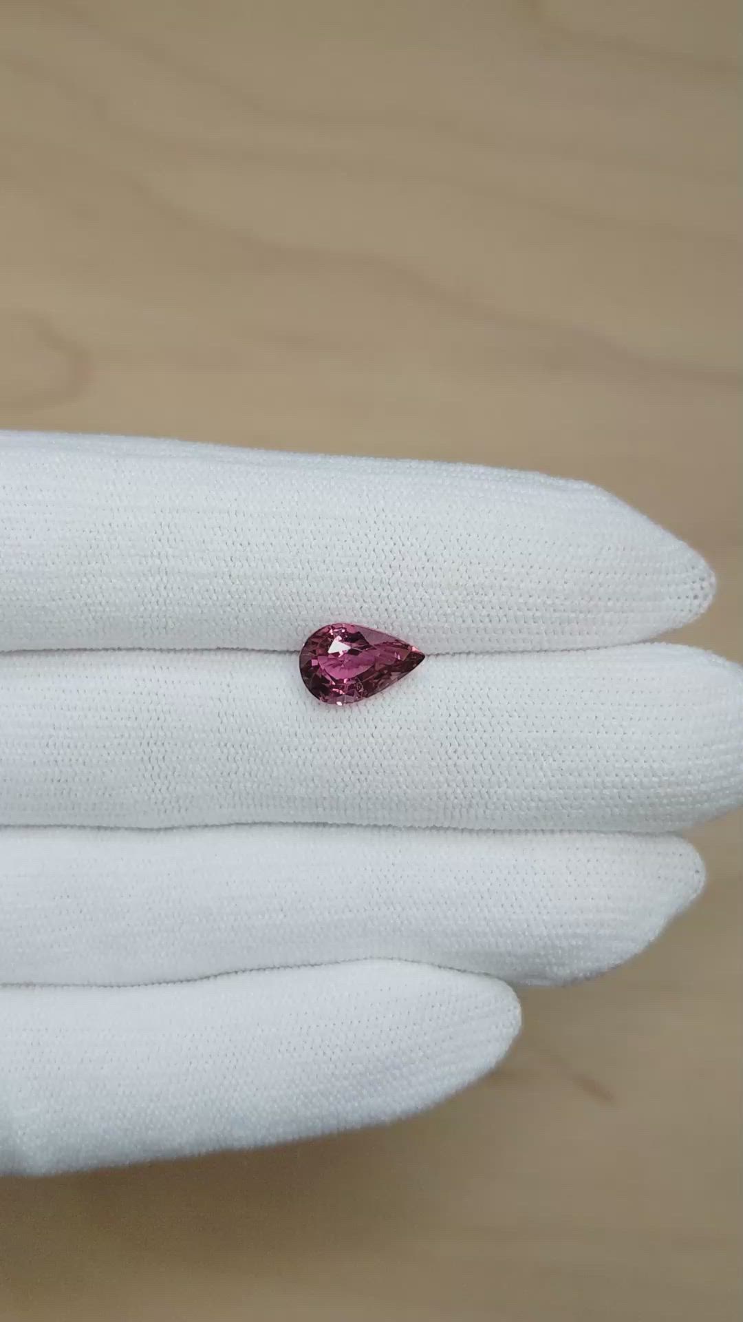 2.76 Ct. Pink Tourmaline from Africa Size Video