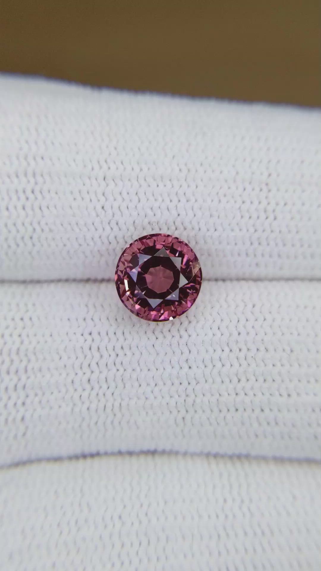 3.01 Ct. Pink Spinel from Burma (Myanmar) Size Video