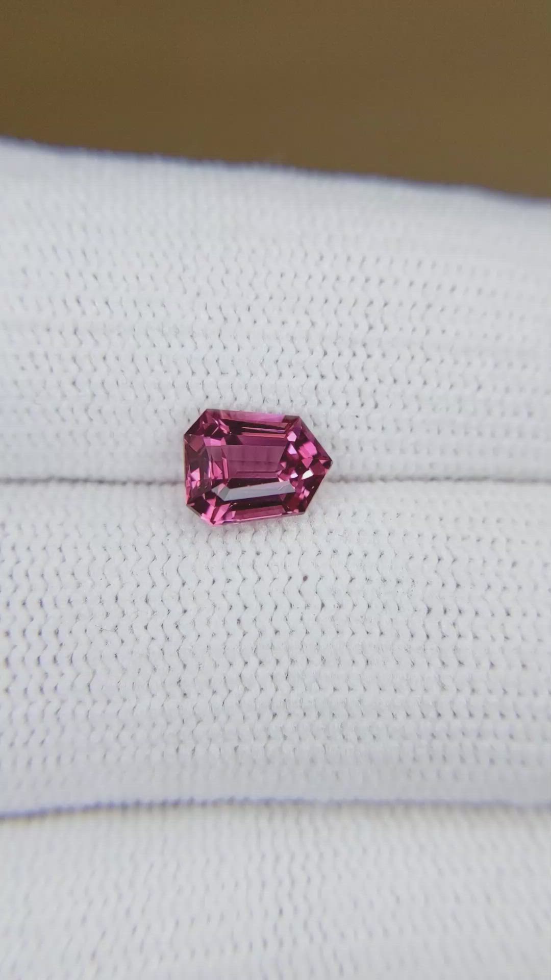 1.56 Ct. Pink Spinel from Burma (Myanmar) Size Video