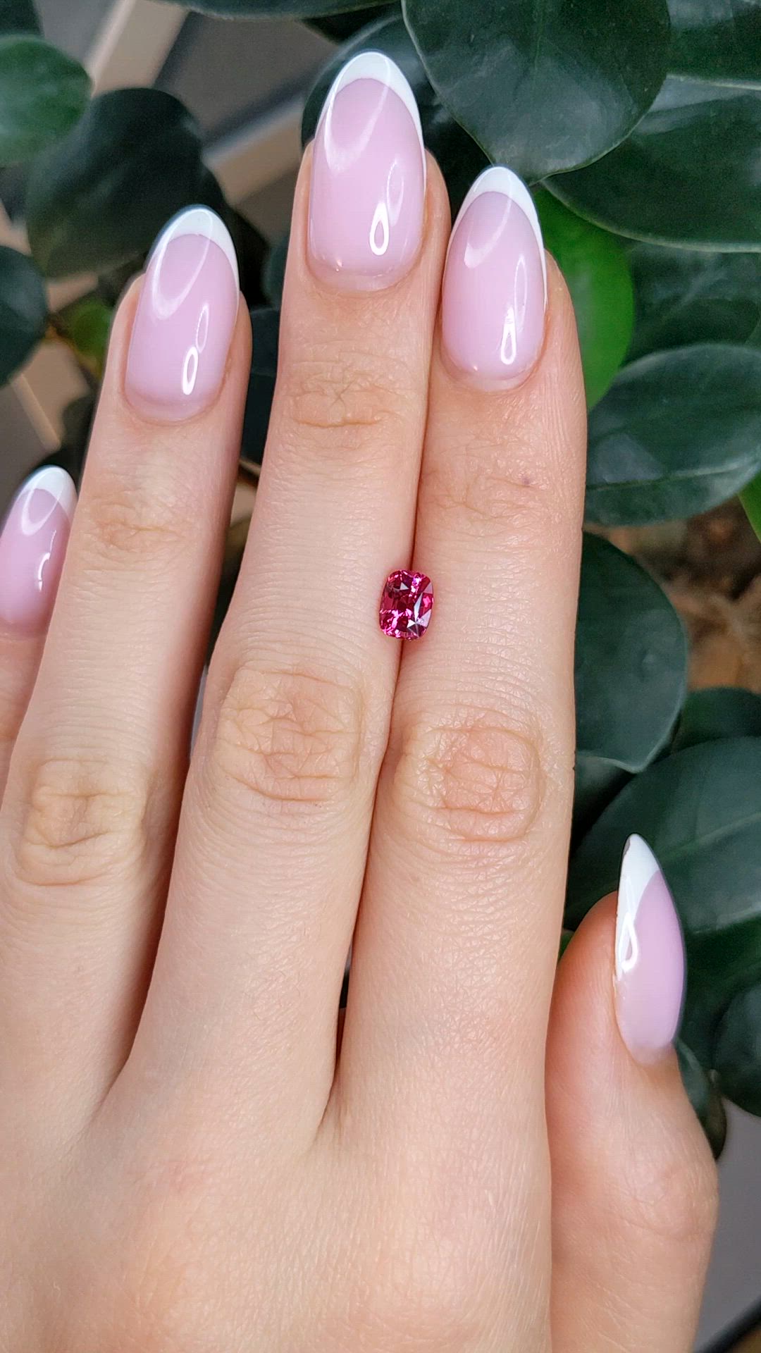 1.05 Ct. Pink Spinel from Tanzania Size Video