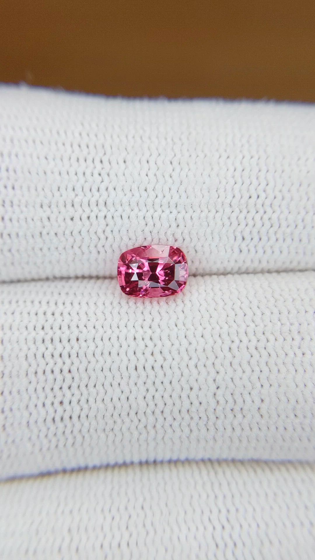 1.05 Ct. Pink Spinel from Tanzania Size Video