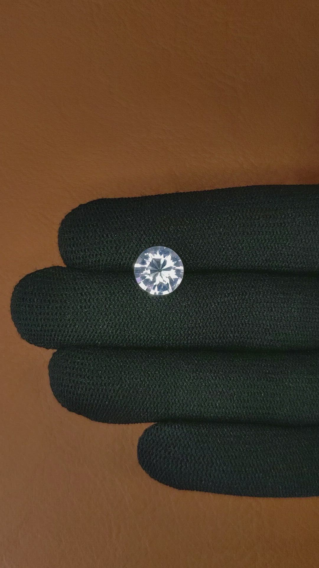 3.40 Ct. White Quartz from Madagascar Size Video