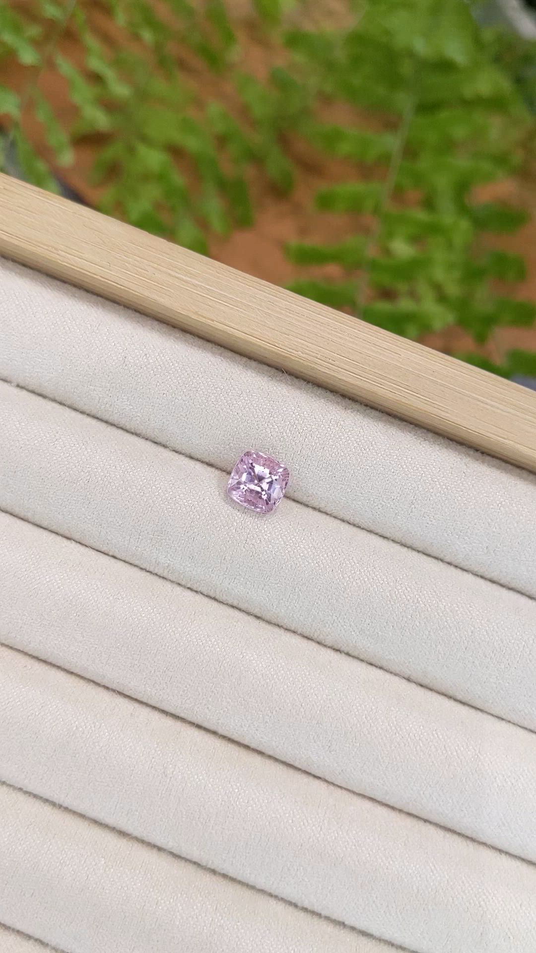 2.23 Ct. Pink Spinel from Burma (Myanmar) Size Video