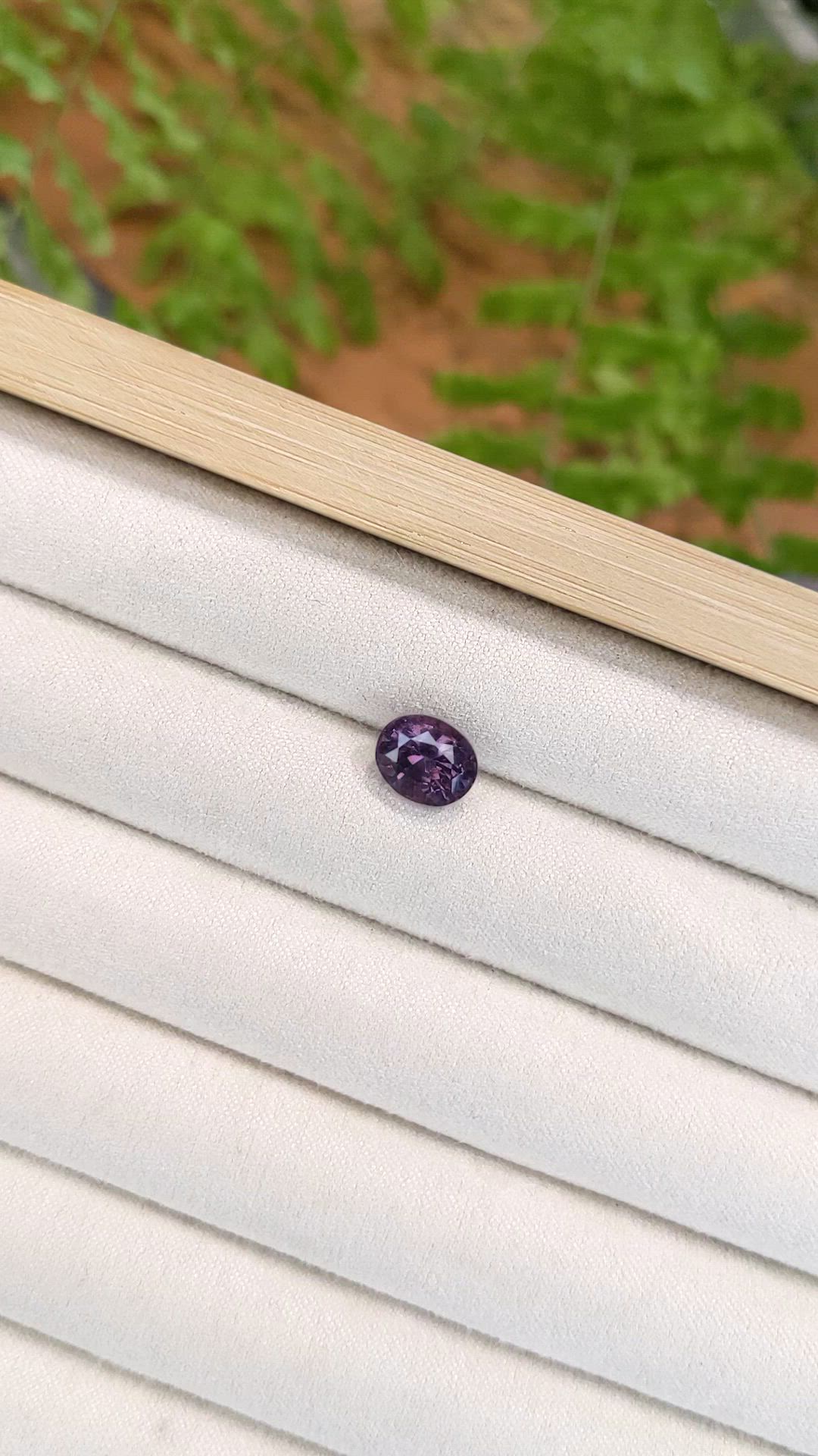 3.10 Ct. Purple Spinel from Burma (Myanmar) Size Video