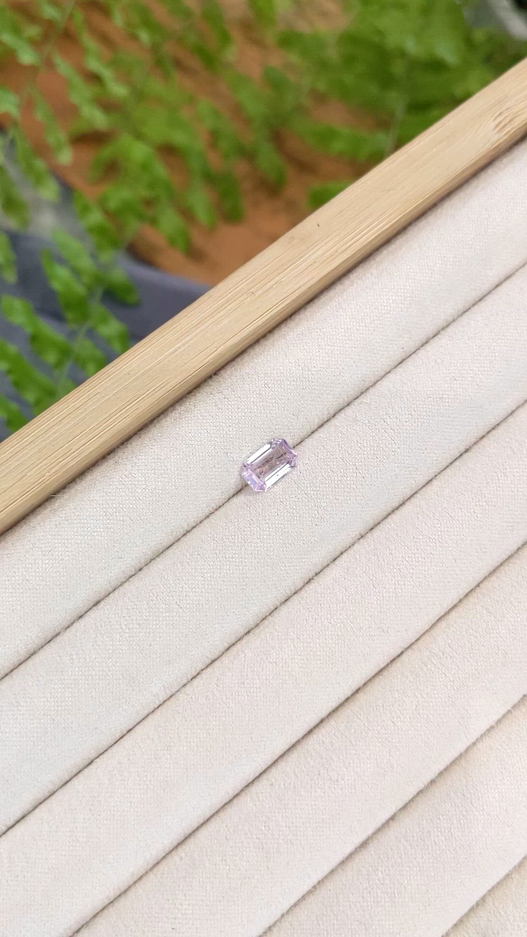 1.20 Ct. Pink Spinel from Burma (Myanmar) Size Video