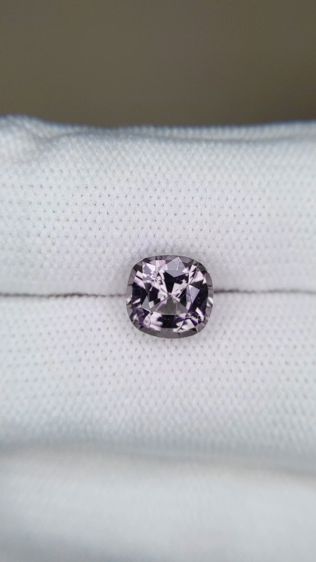 2.50 Ct. Pinkish Purple Spinel from Tanzania Size Video