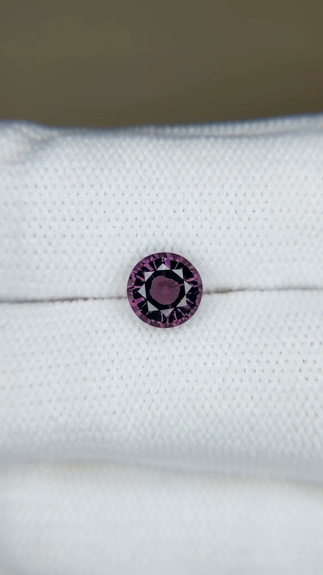 1.40 Ct. Purple Spinel from Tanzania Size Video