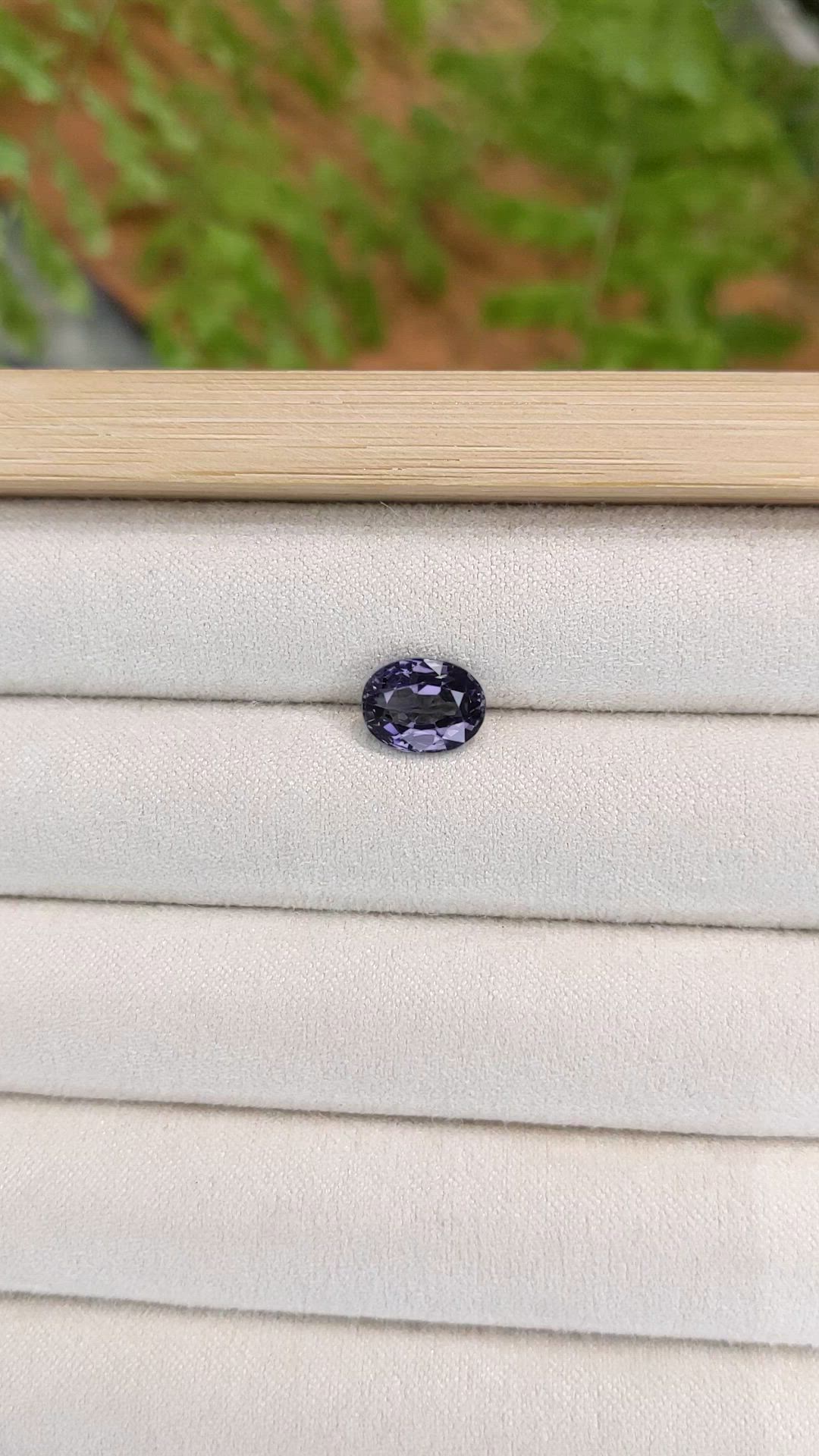 2.20 Ct. Pinkish Purple Spinel from Tanzania Size Video