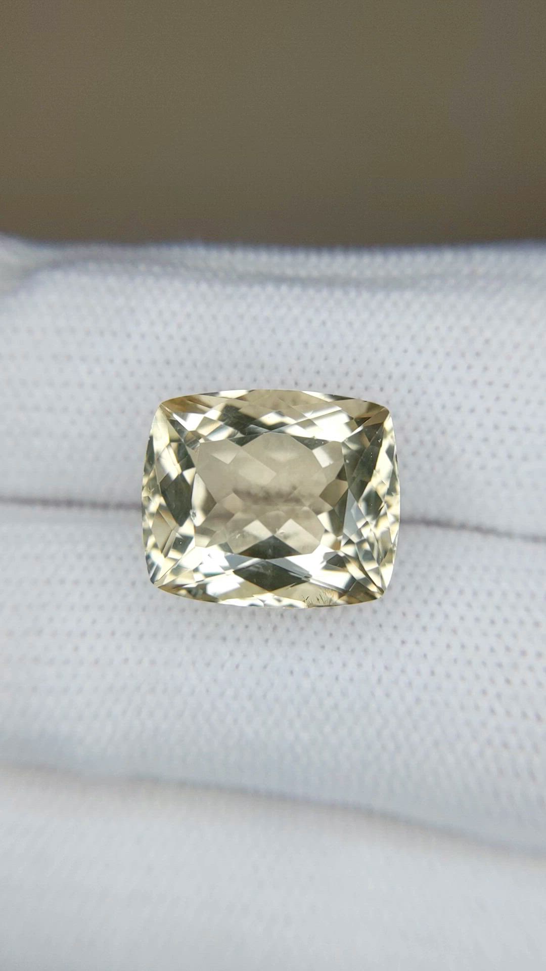 9.00 Ct. Yellow Scapolite from Ceylon (Sri Lanka) Size Video