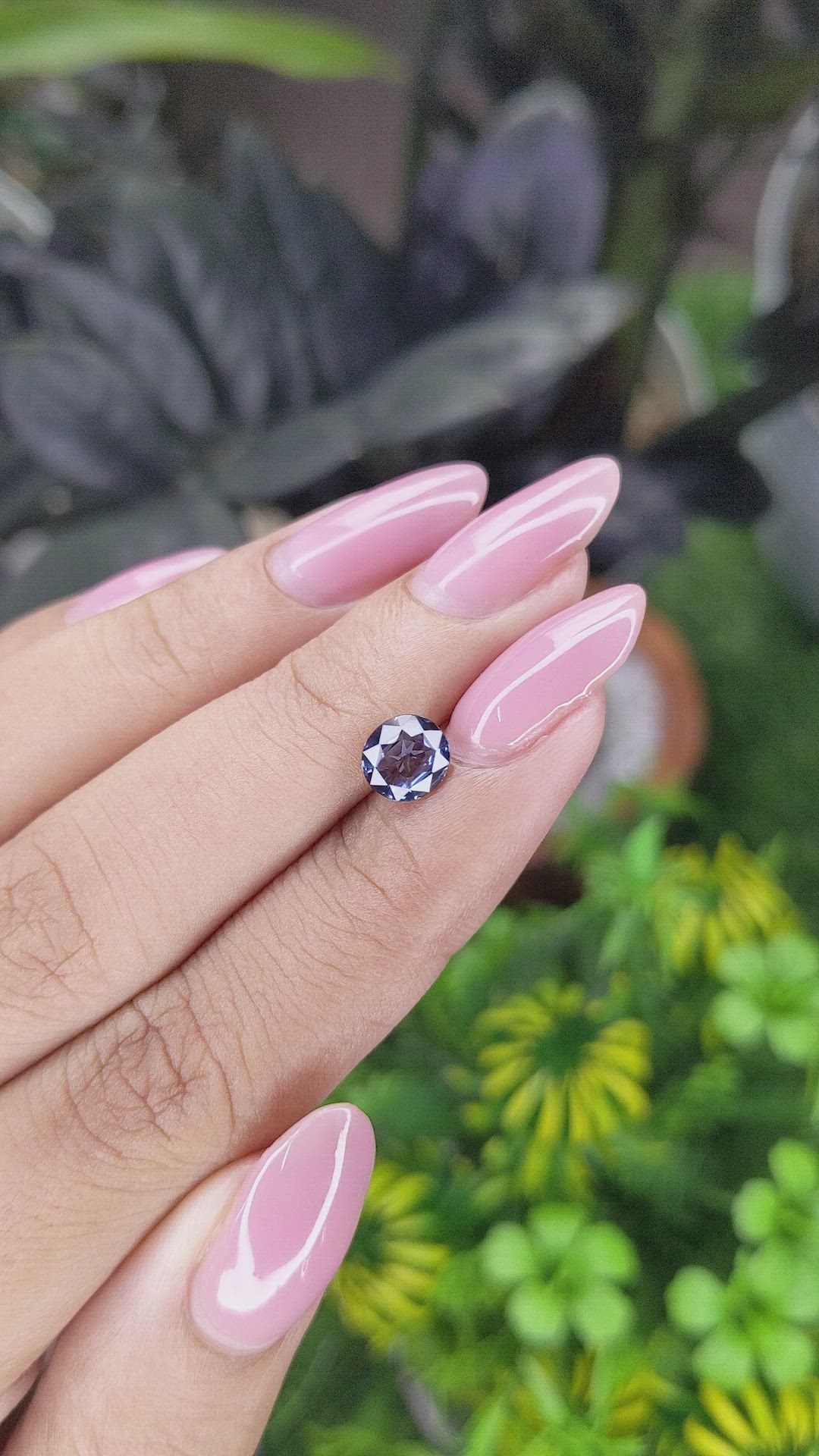1.07 Ct. Blue Spinel from Tanzania Size Video