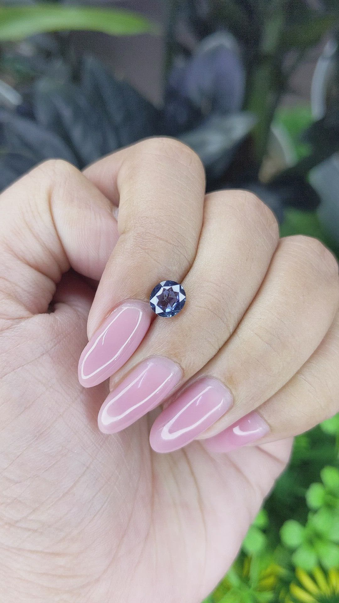 1.07 Ct. Blue Spinel from Tanzania Size Video