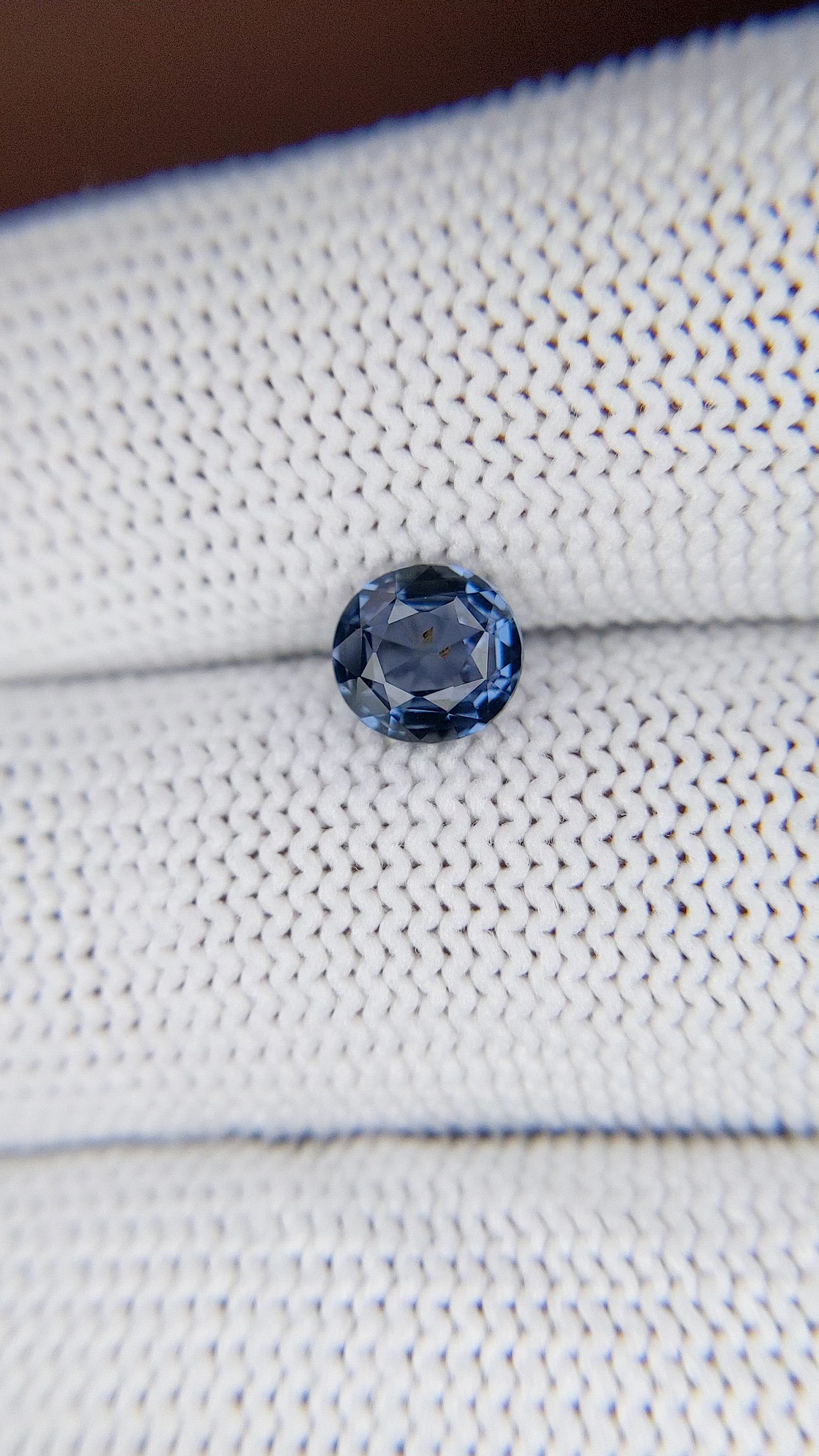 1.07 Ct. Blue Spinel from Tanzania Size Video