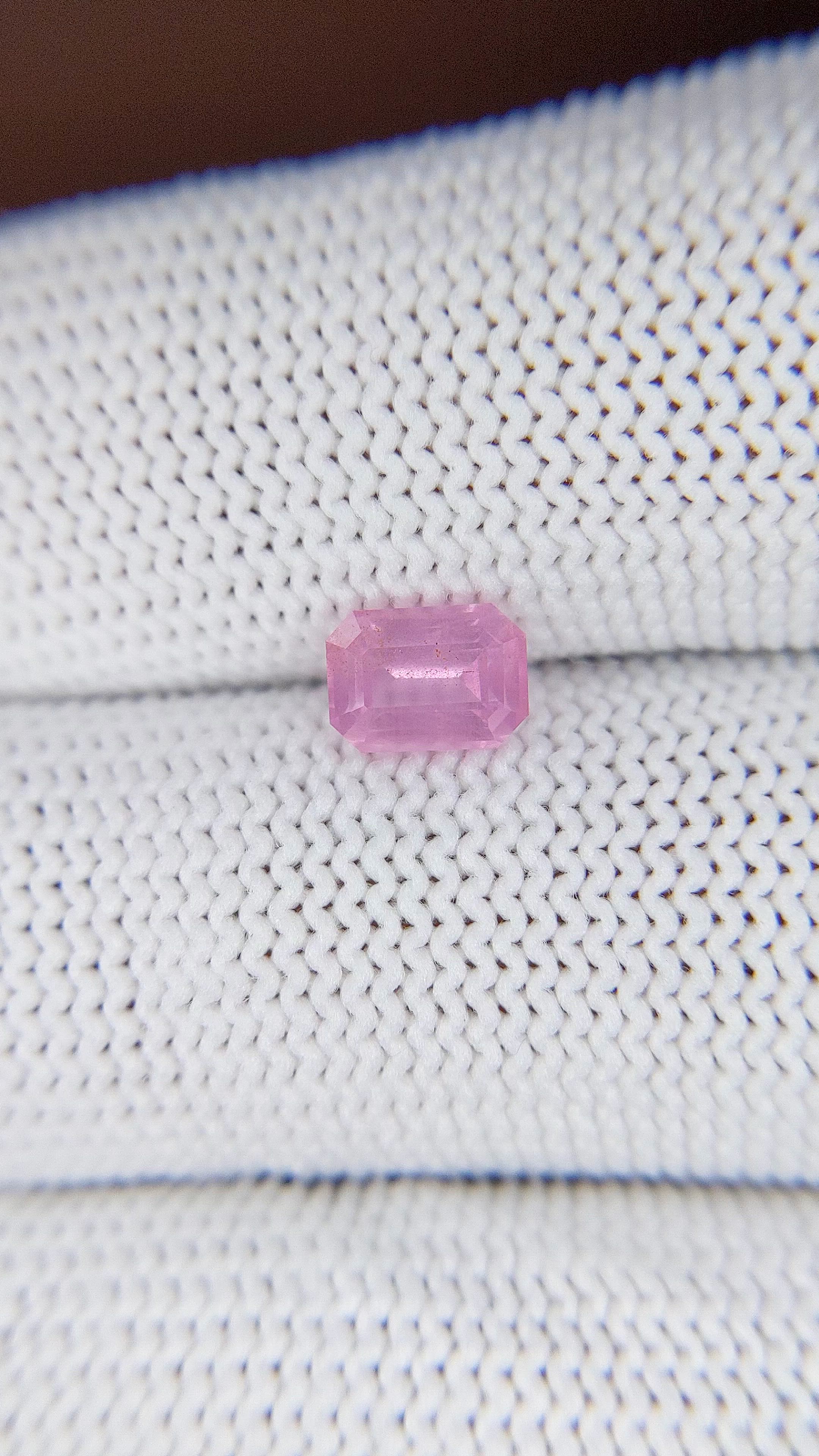 1.05 Ct. Pink Spinel from Tanzania Size Video