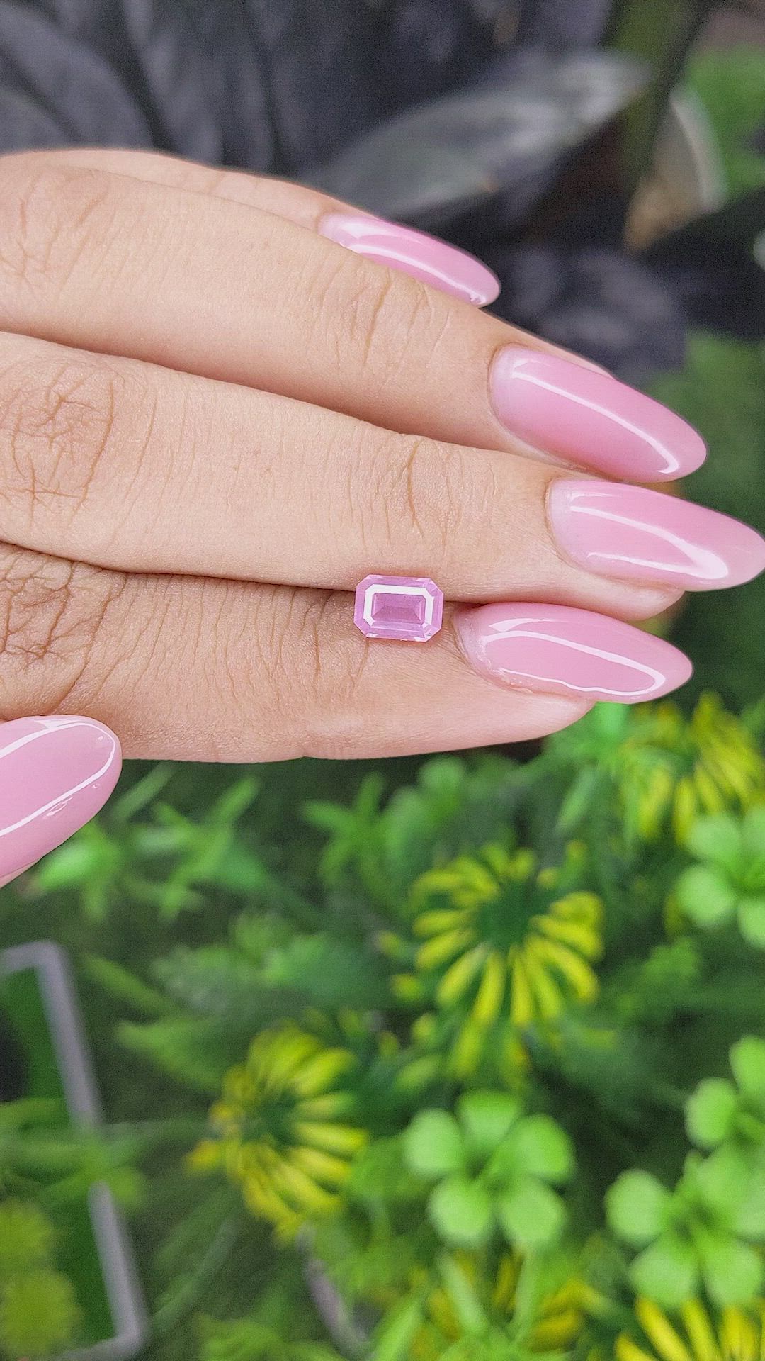 1.05 Ct. Pink Spinel from Tanzania Size Video