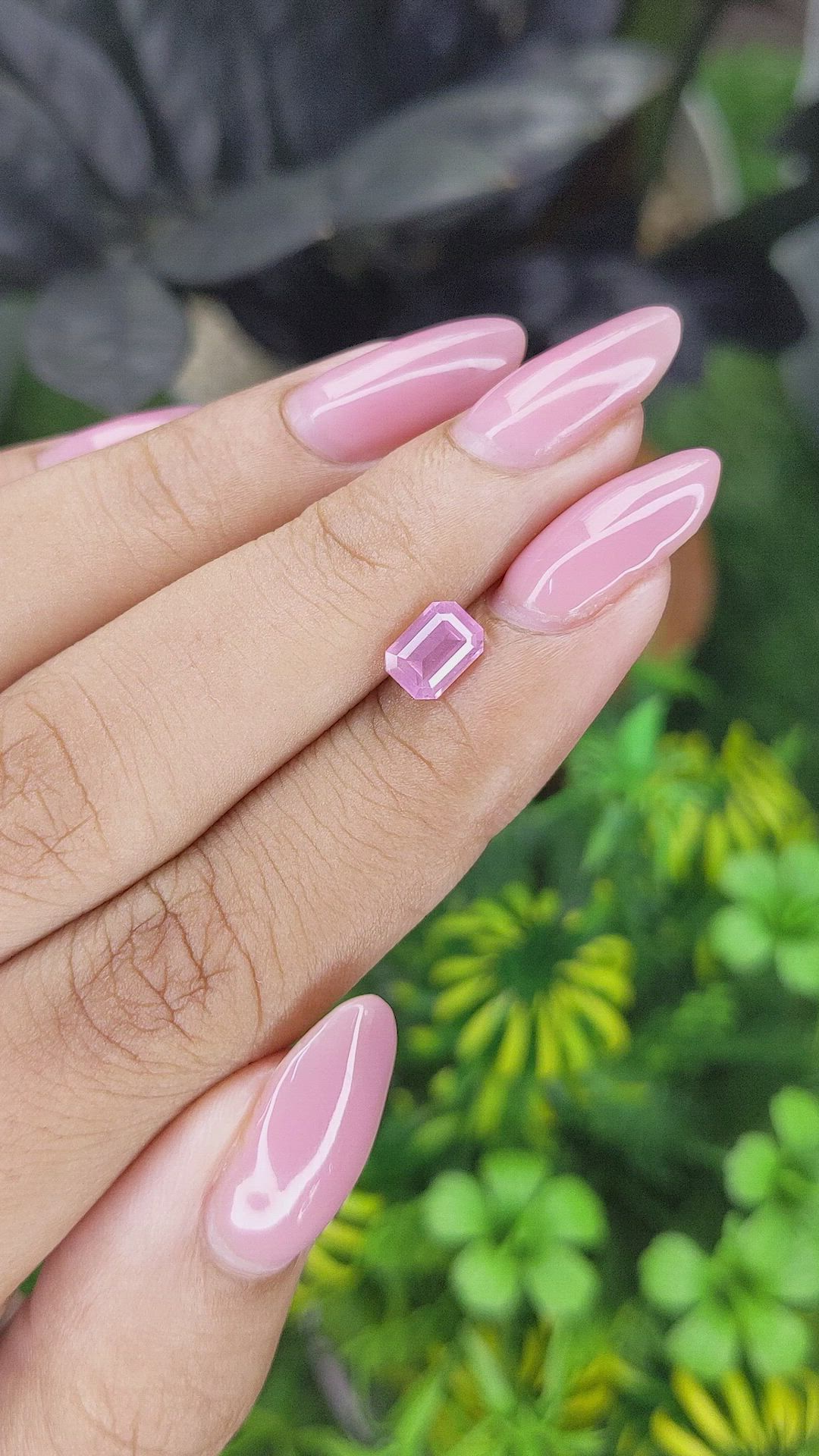 1.05 Ct. Pink Spinel from Tanzania Size Video