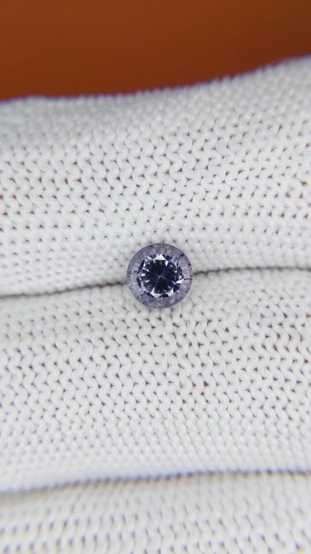 0.93 Ct. Purple Spinel from Ceylon (Sri Lanka) Size Video
