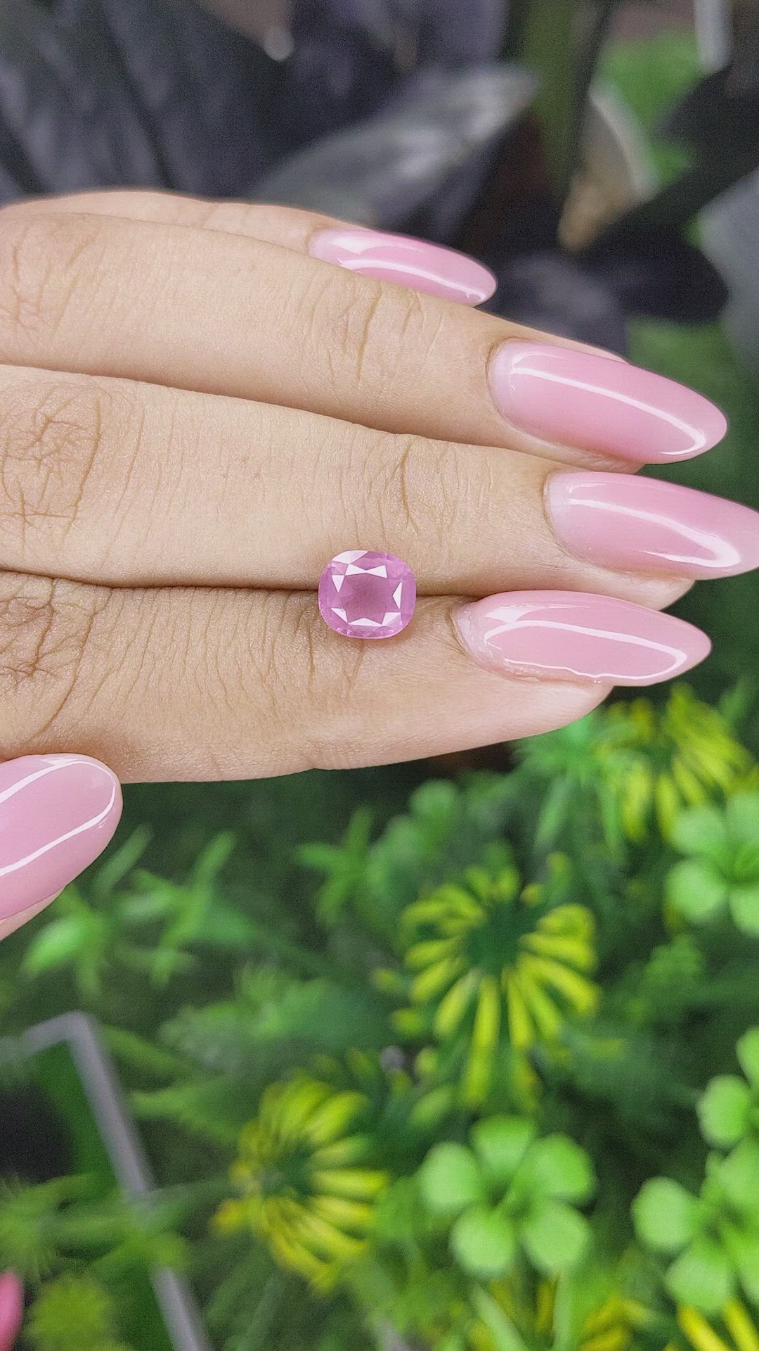 1.73 Ct. Pink Spinel from Tanzania Size Video