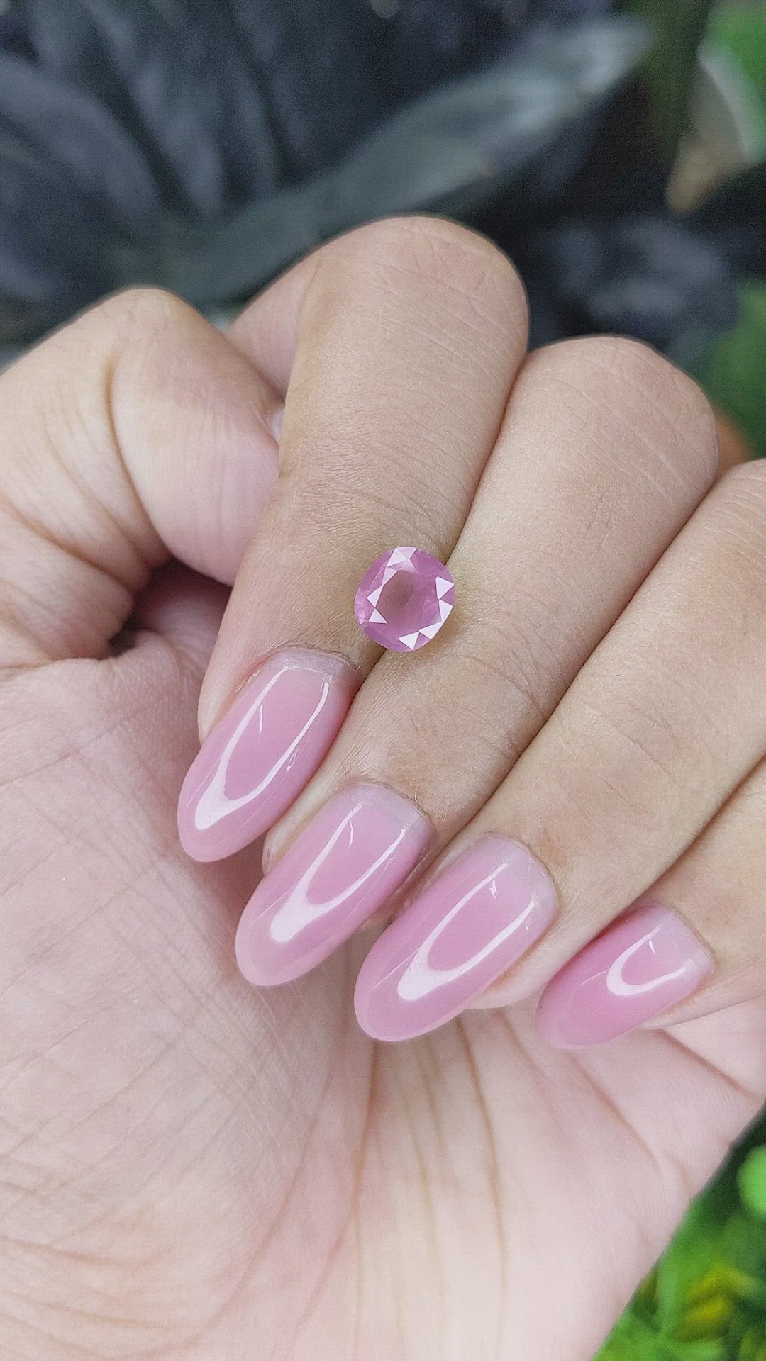 1.73 Ct. Pink Spinel from Tanzania Size Video
