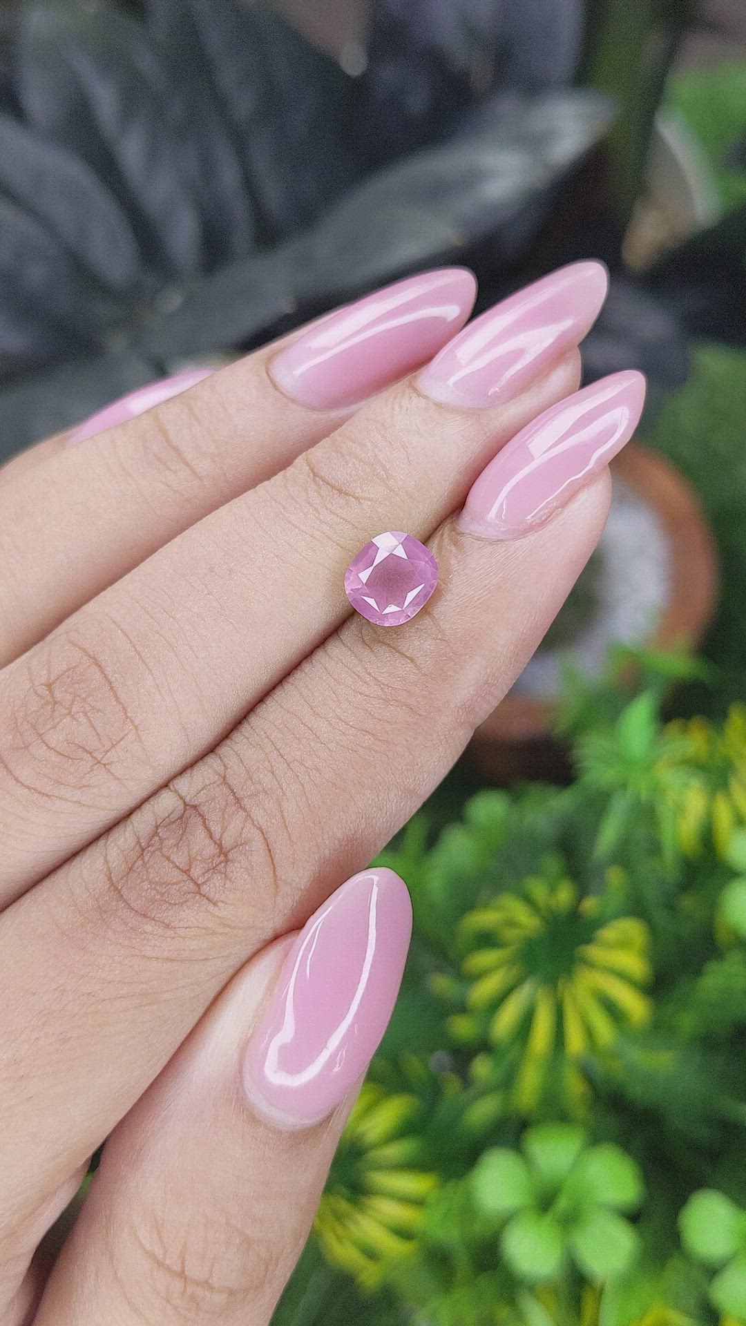 1.73 Ct. Pink Spinel from Tanzania Size Video