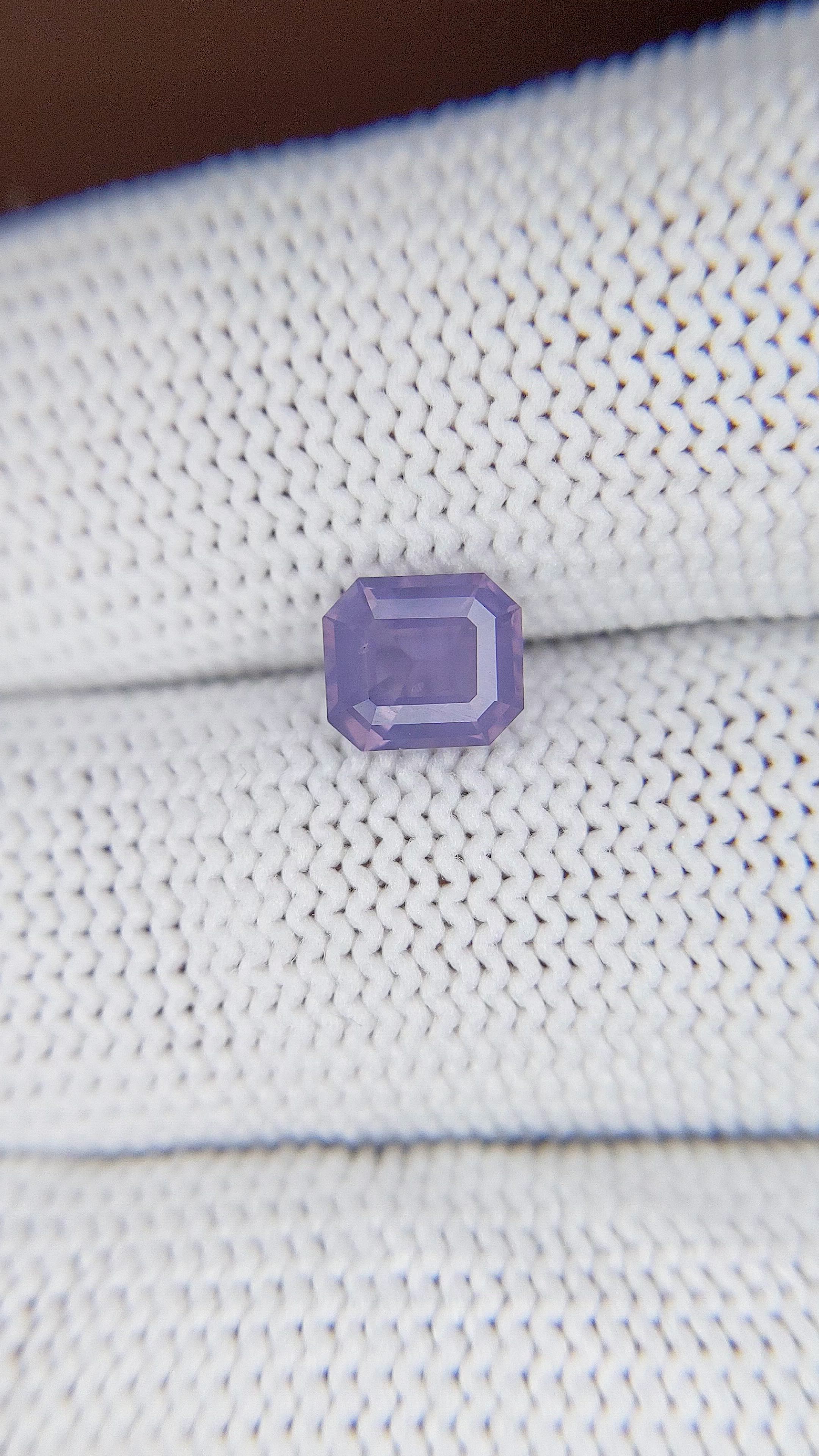 1.21 Ct. Purple Spinel from Ceylon (Sri Lanka) Size Video