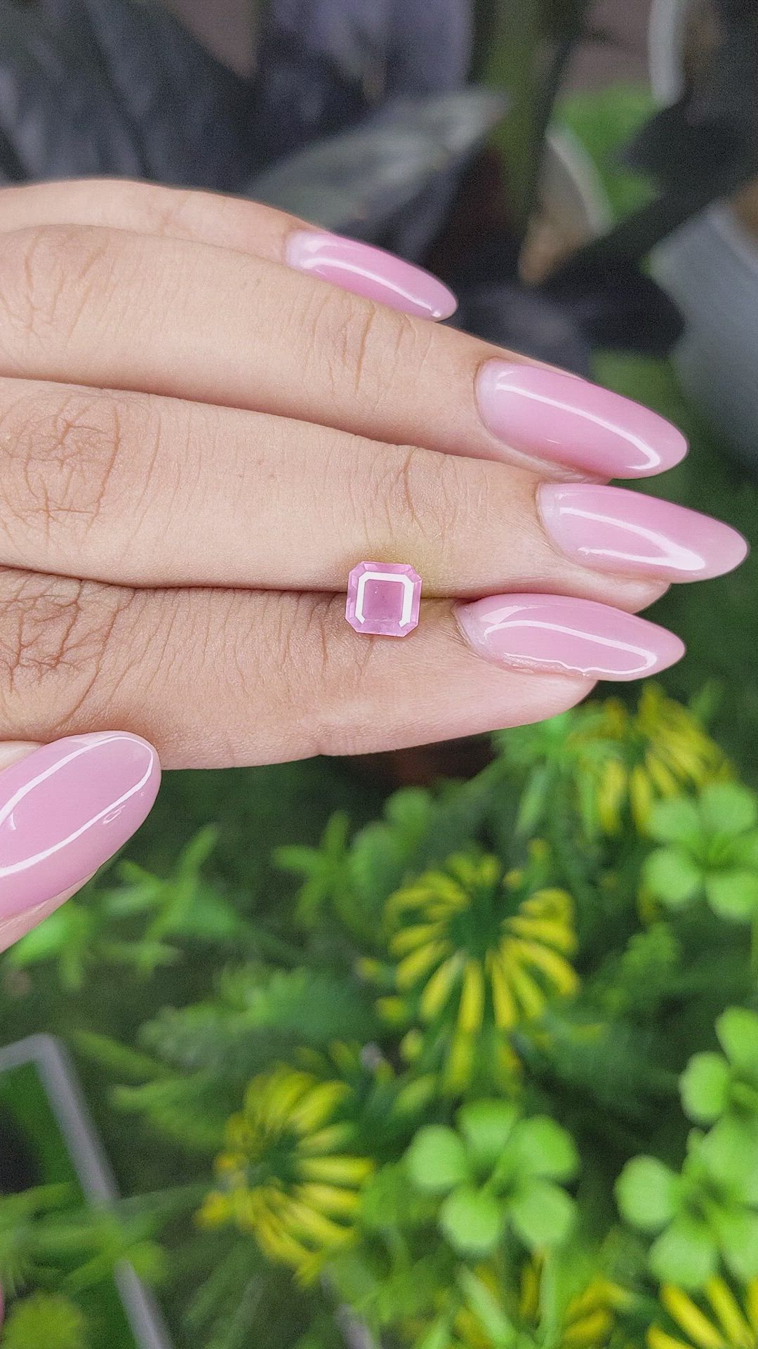 1.14 Ct. Pink Spinel from Tanzania Size Video