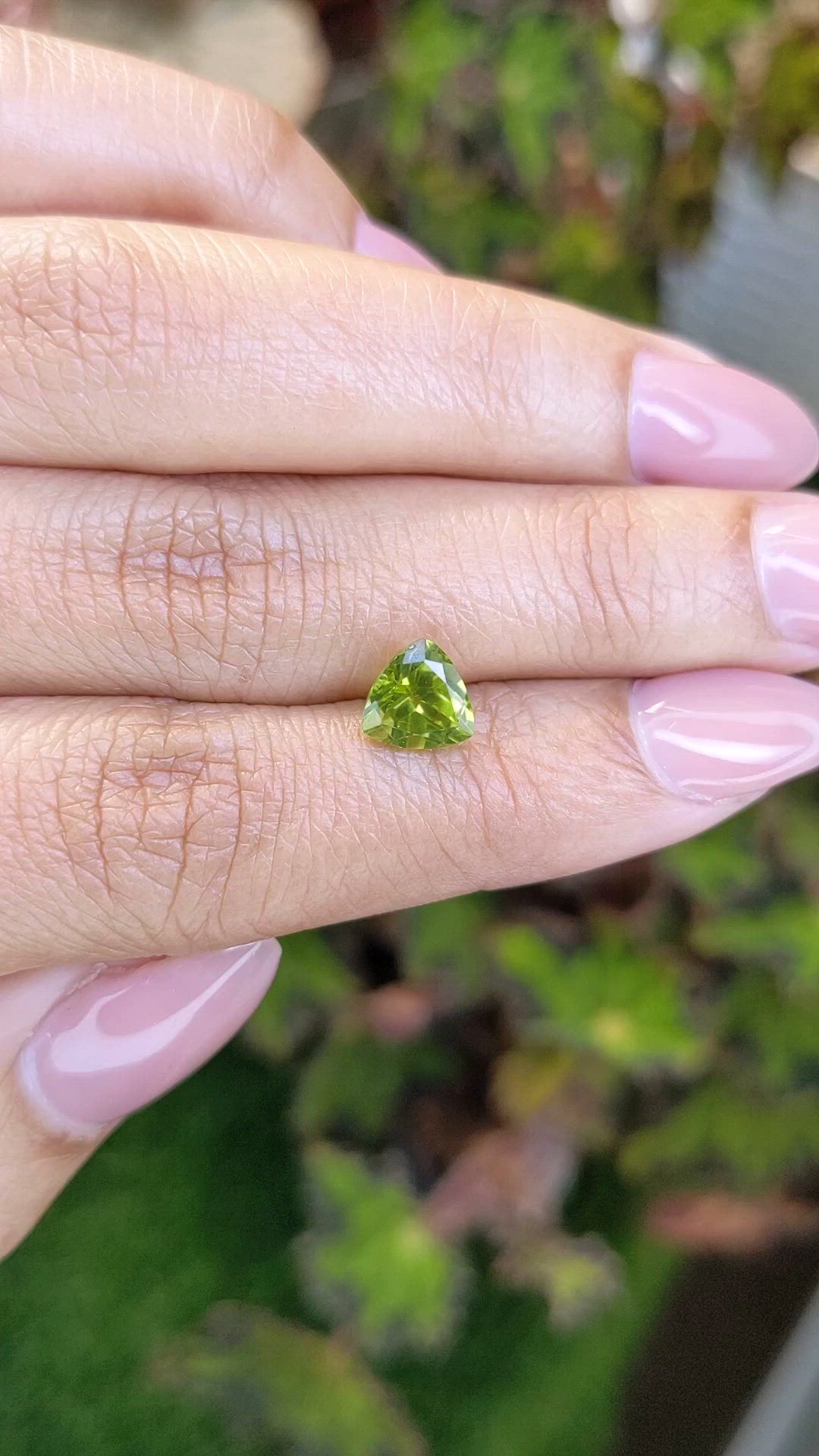 1.52 Ct. Yellowish Green Peridot from Pakistan Size Video
