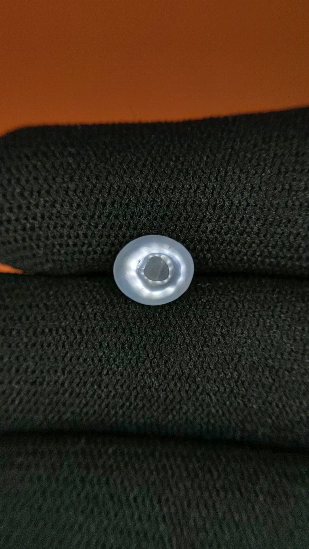 1.22 Ct. White Cabochon Moonstone from Ceylon (Sri Lanka) Size Video