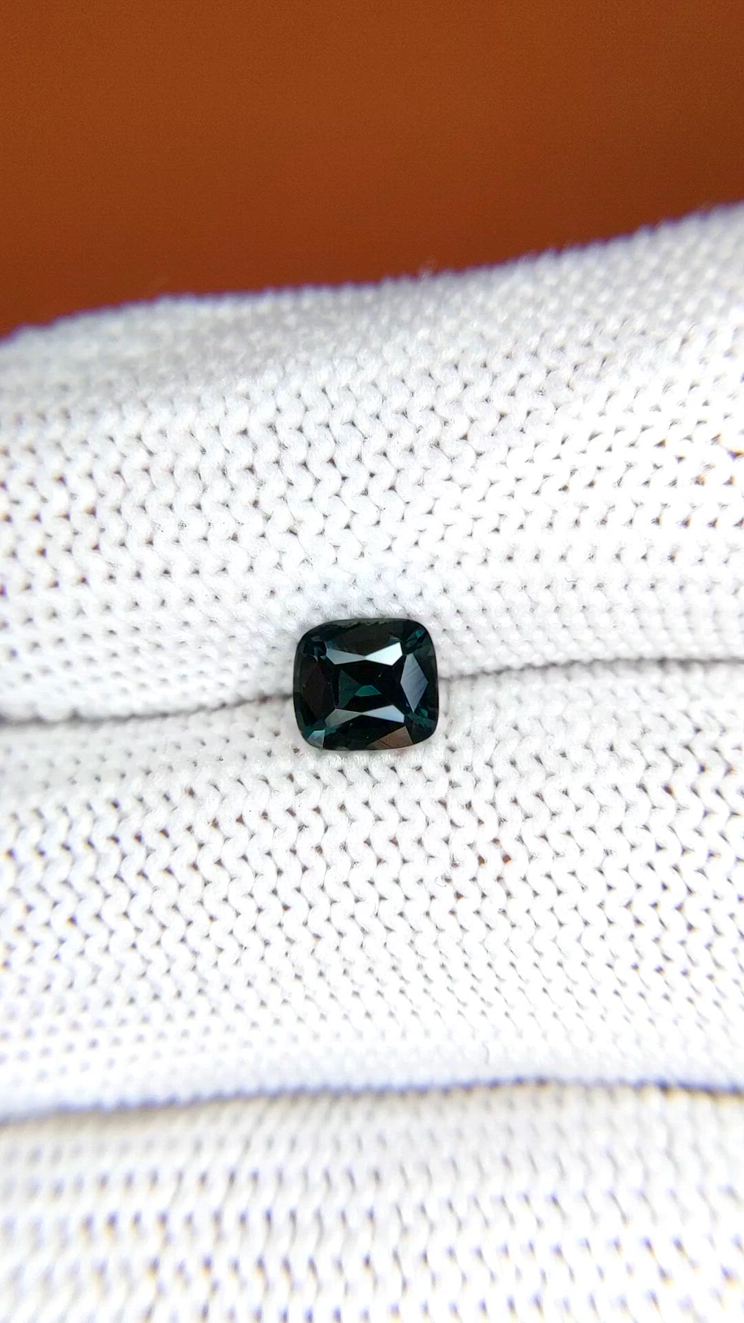 0.90 Ct. Greenish Blue Spinel from Ceylon (Sri Lanka) Size Video